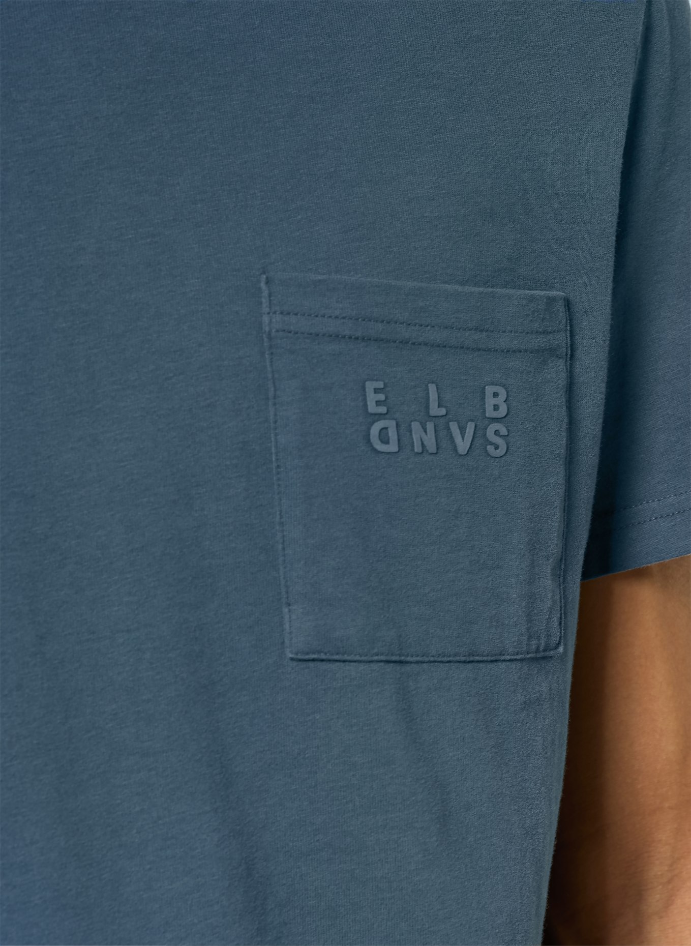 ELBSAND T-shirt SALO: BLEU PÉTROLE