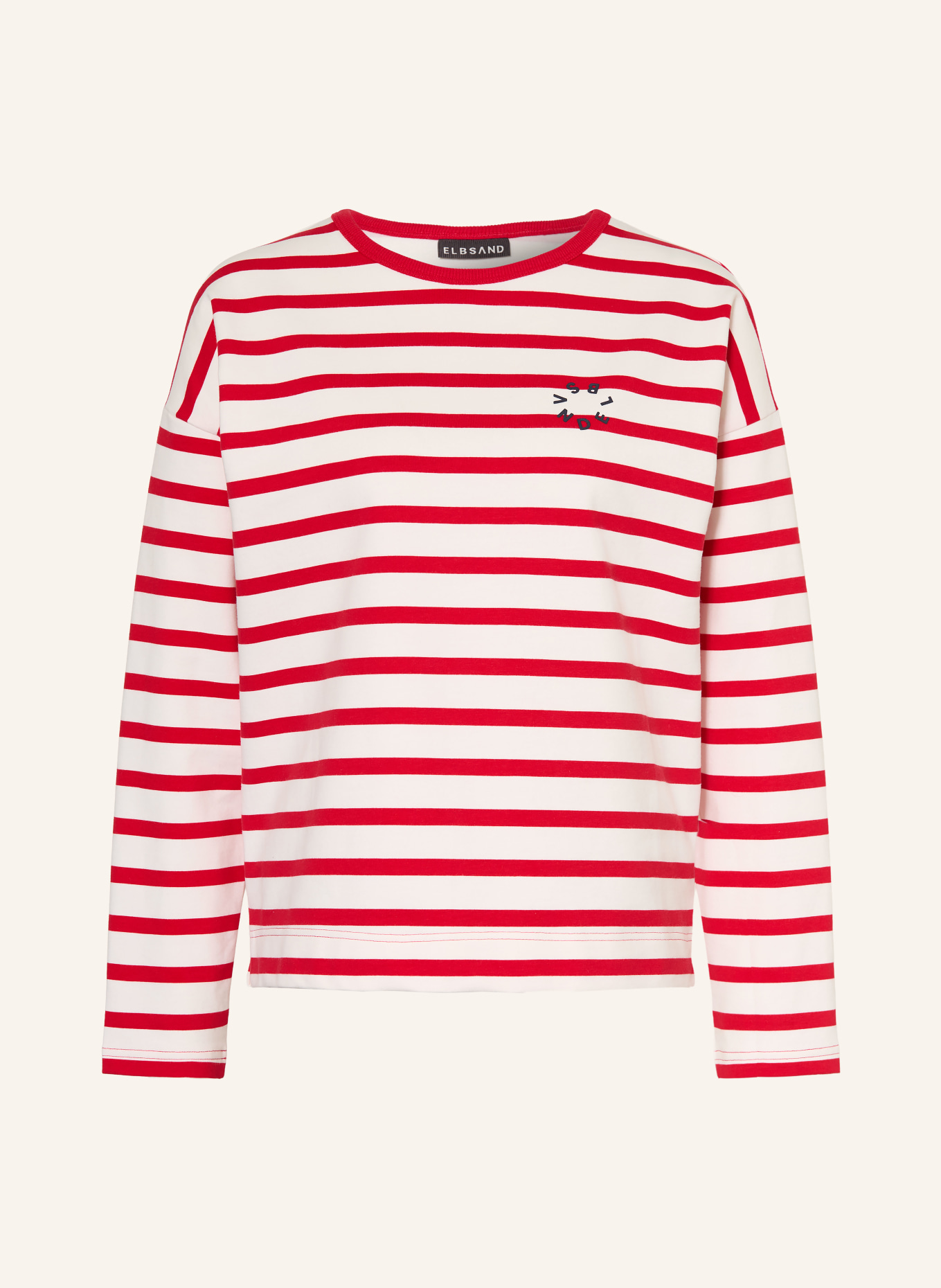 ELBSAND Dlouhé rukávy ELVA: BÍLÁ / ČERVENÁ / ČERNÁ