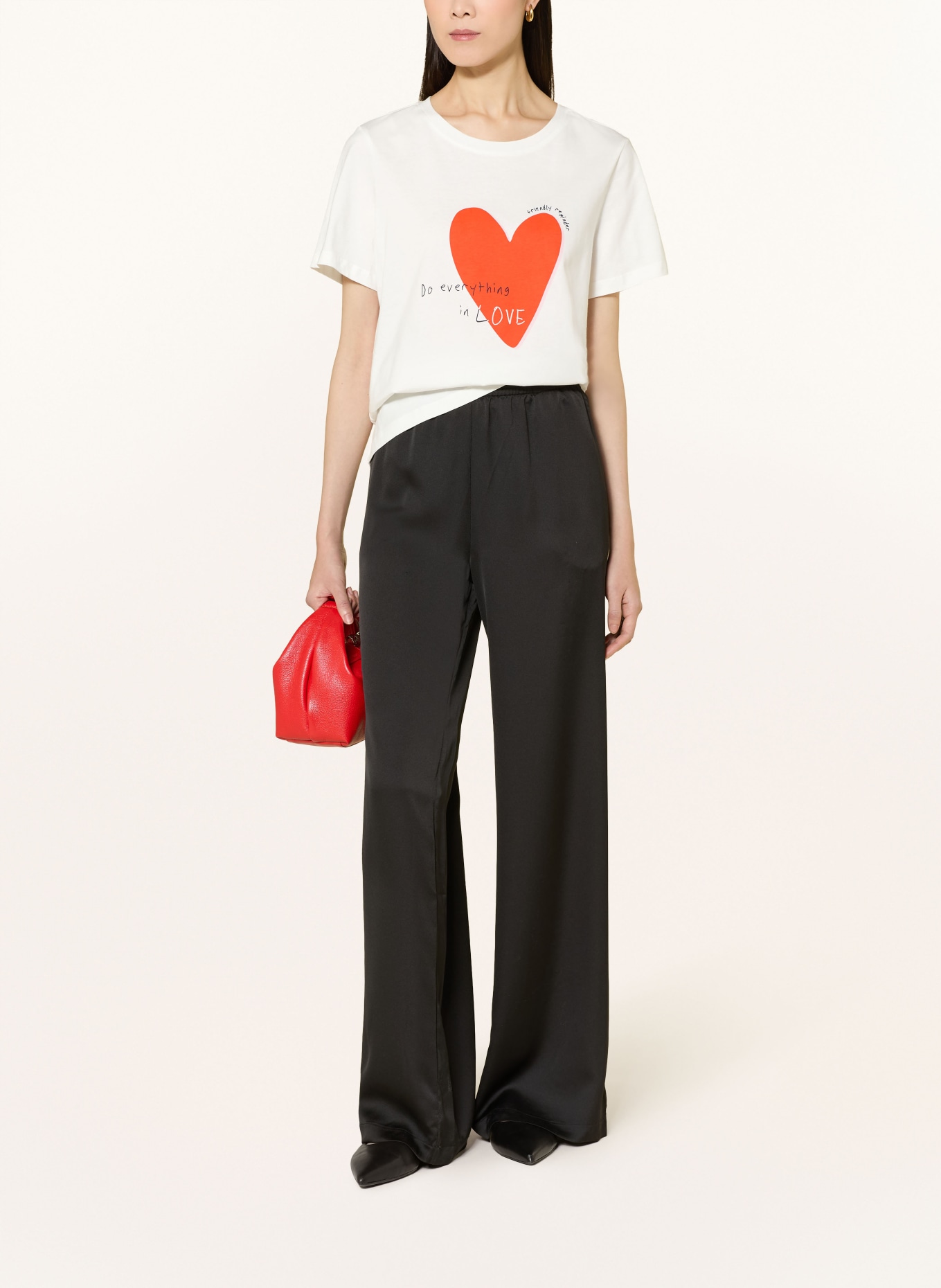 Smith & Soul tričko: BÍLÁ / ČERVENÁ