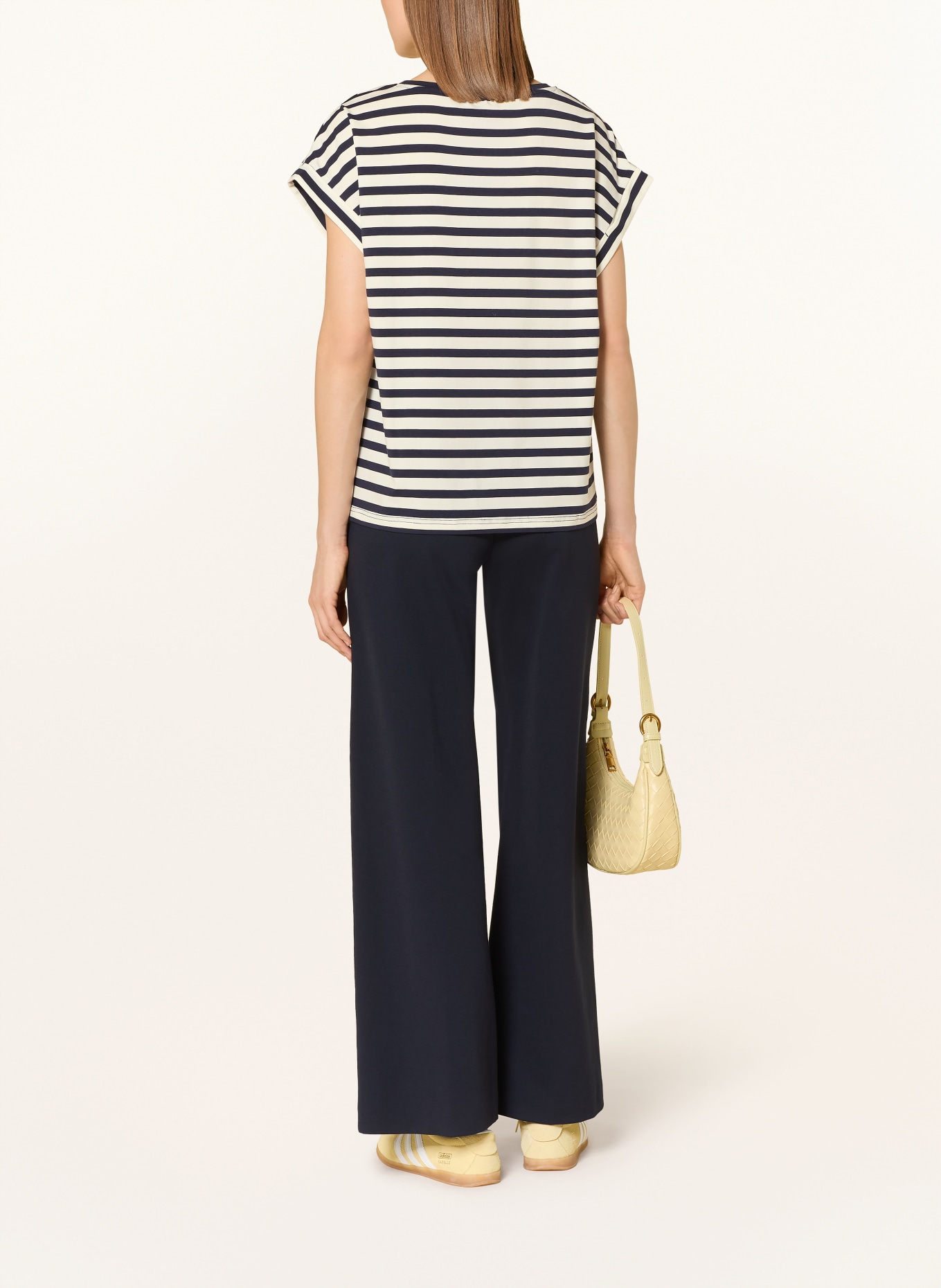 Smith & Soul tričko: BÍLÁ / TMAVĚ MODRÁ