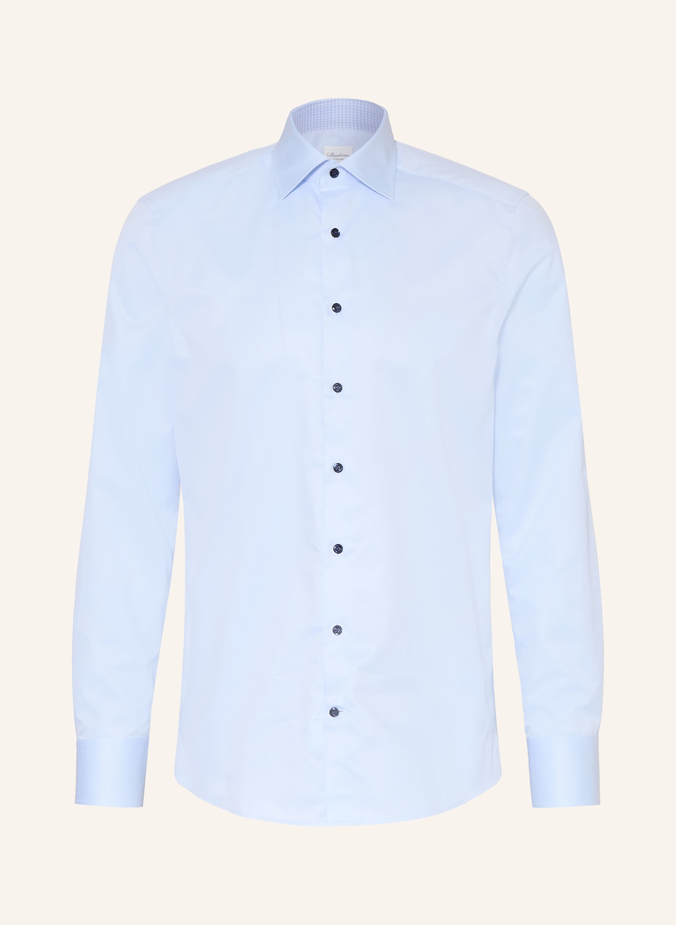 Stenströms Hemd Slimline Fit: HELLBLAU