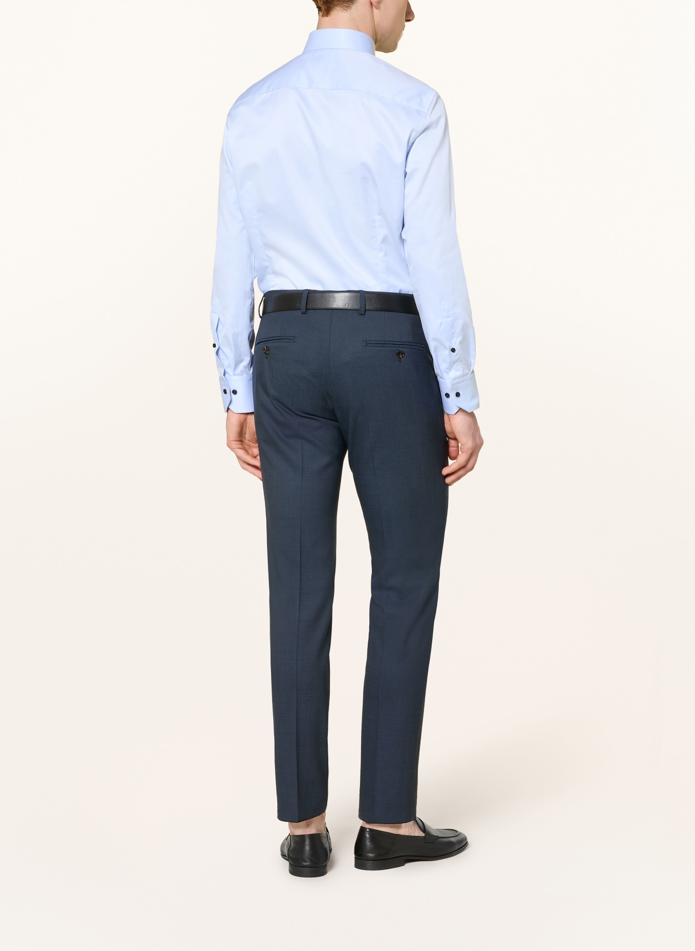 Stenströms Hemd Slimline Fit: HELLBLAU