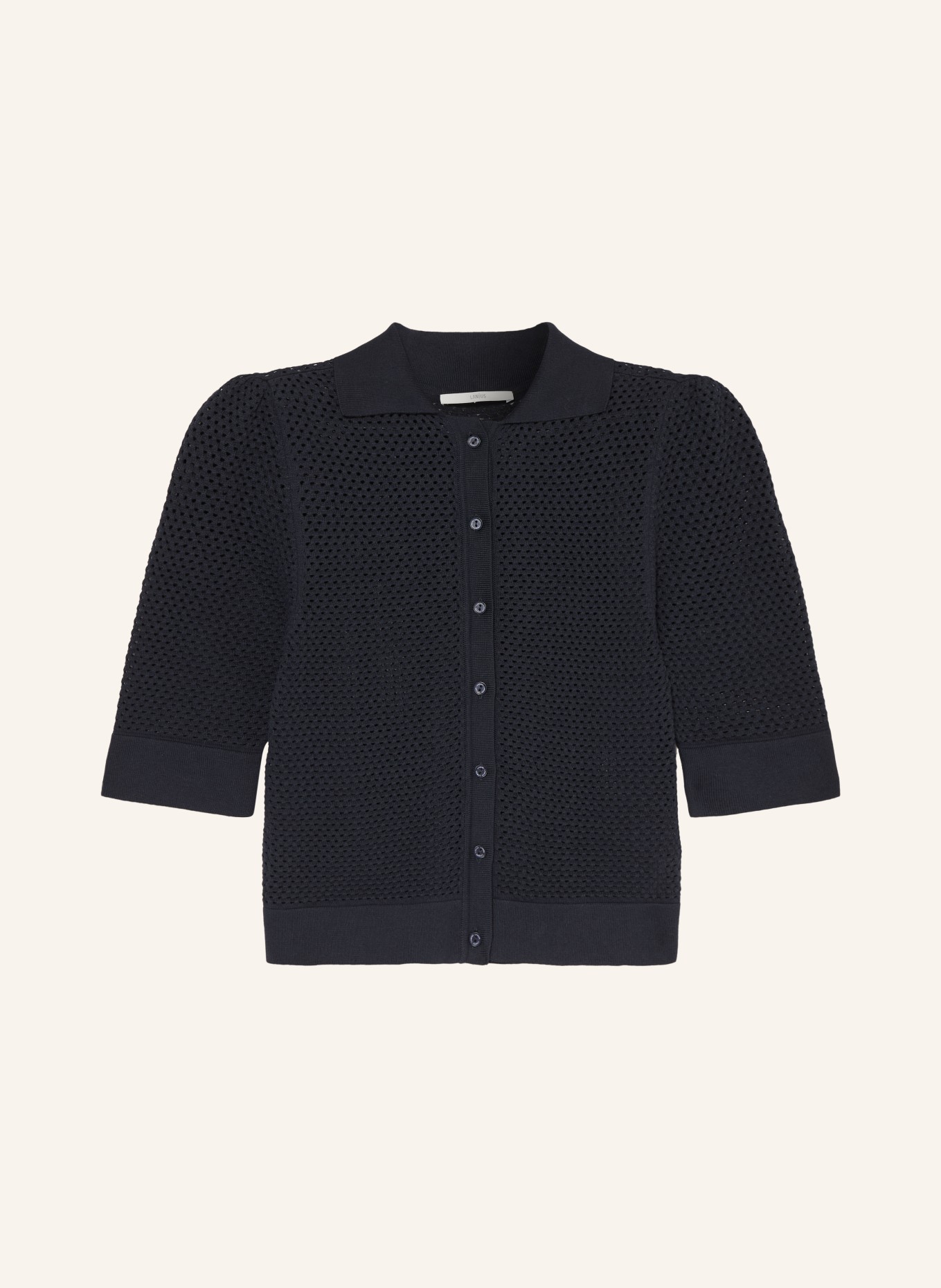 LANIUS Strickjacke: DUNKELBLAU