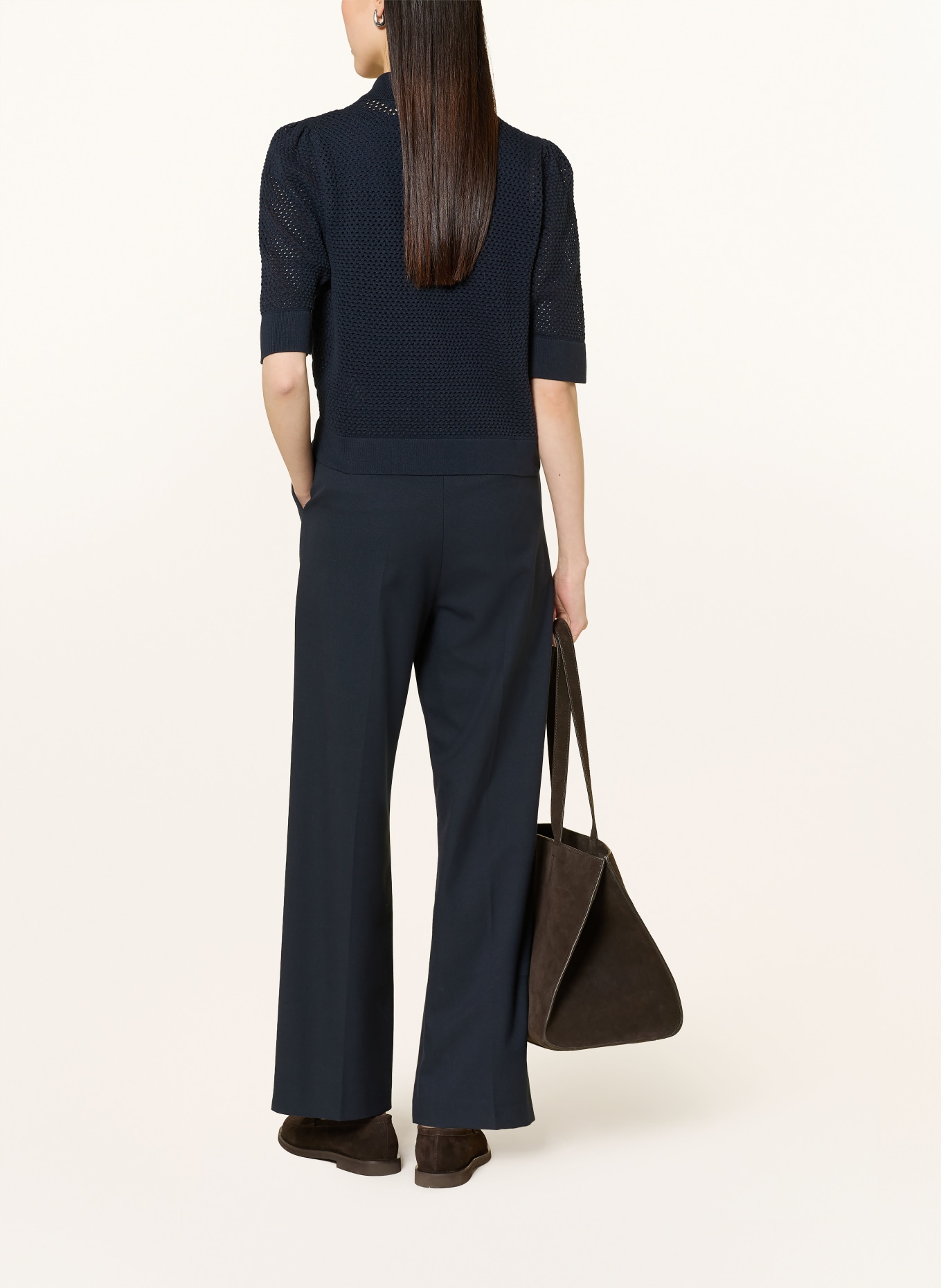 LANIUS Strickjacke: DUNKELBLAU