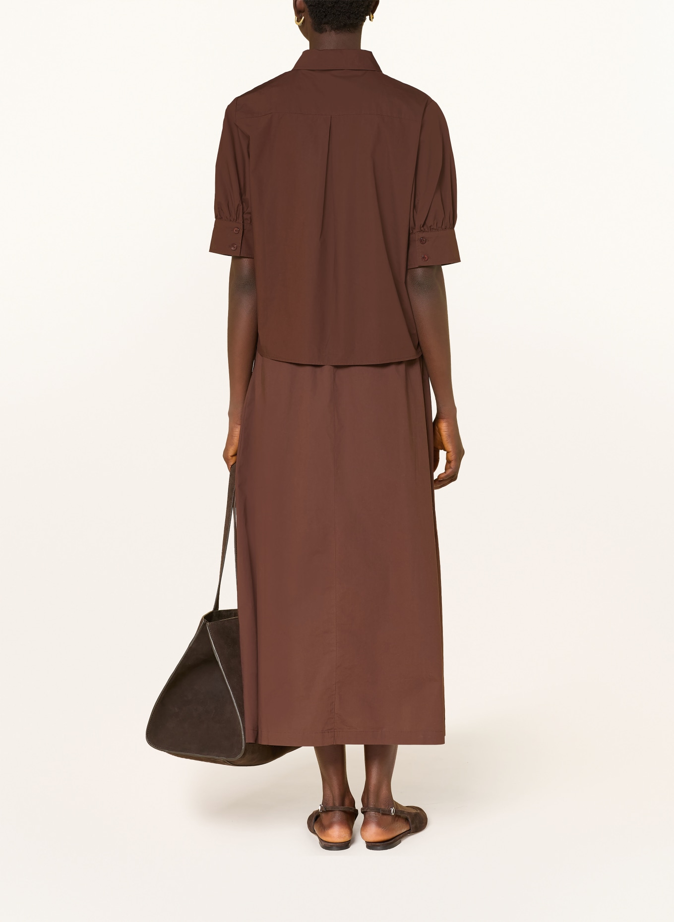 LANIUS košile: HNĚDÁ