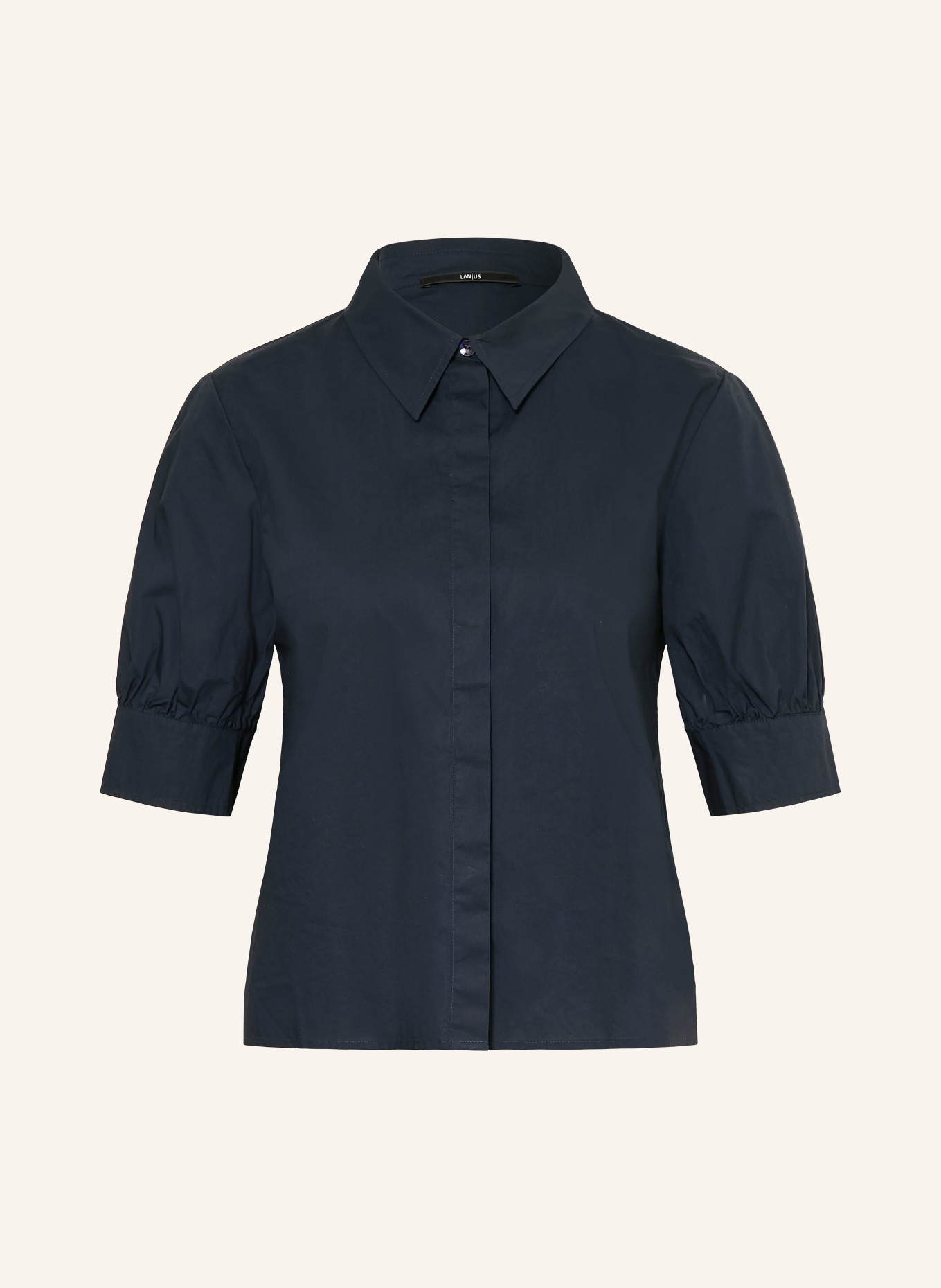 LANIUS Hemdbluse: DUNKELBLAU