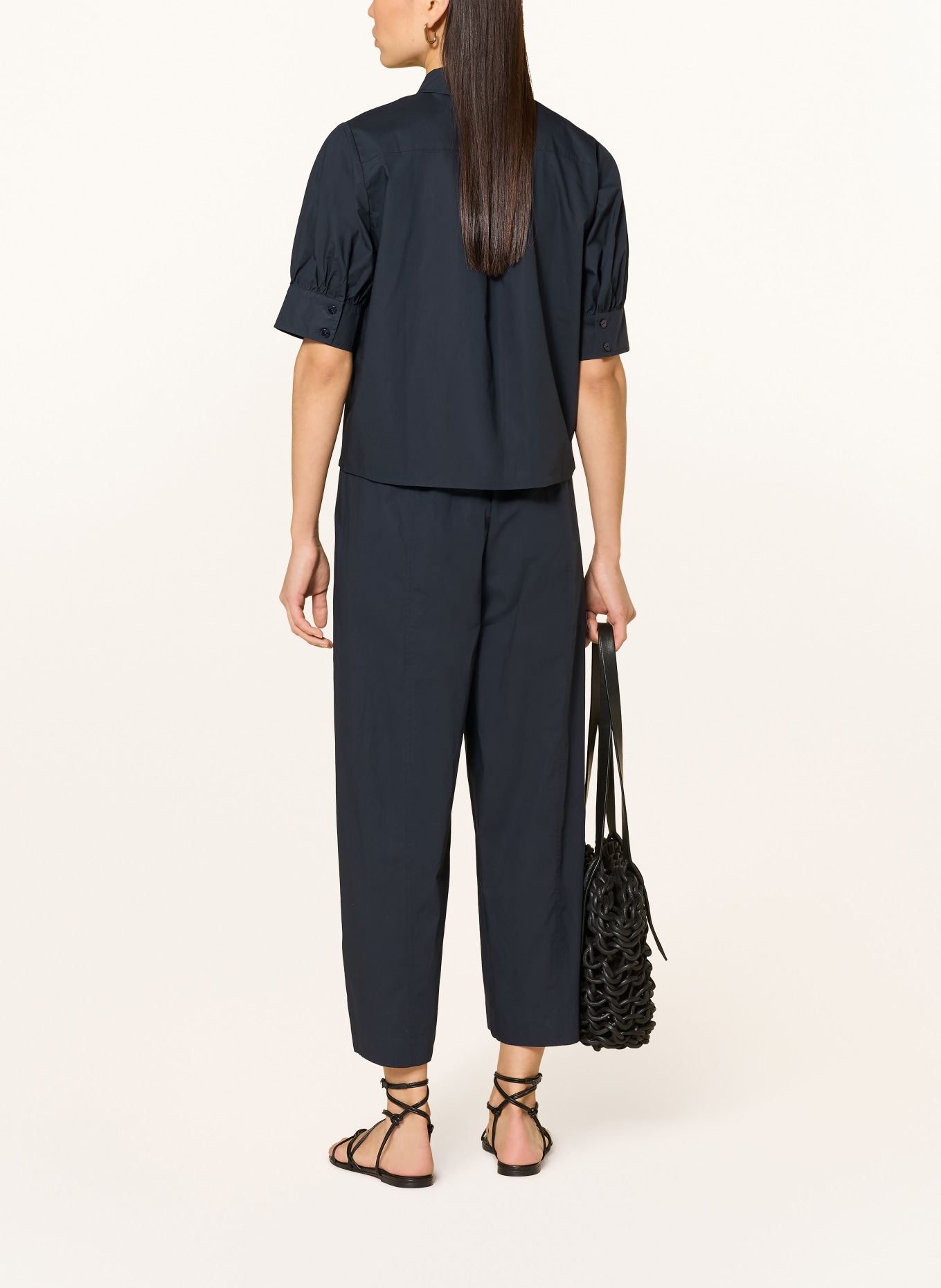 LANIUS Hemdbluse: DUNKELBLAU