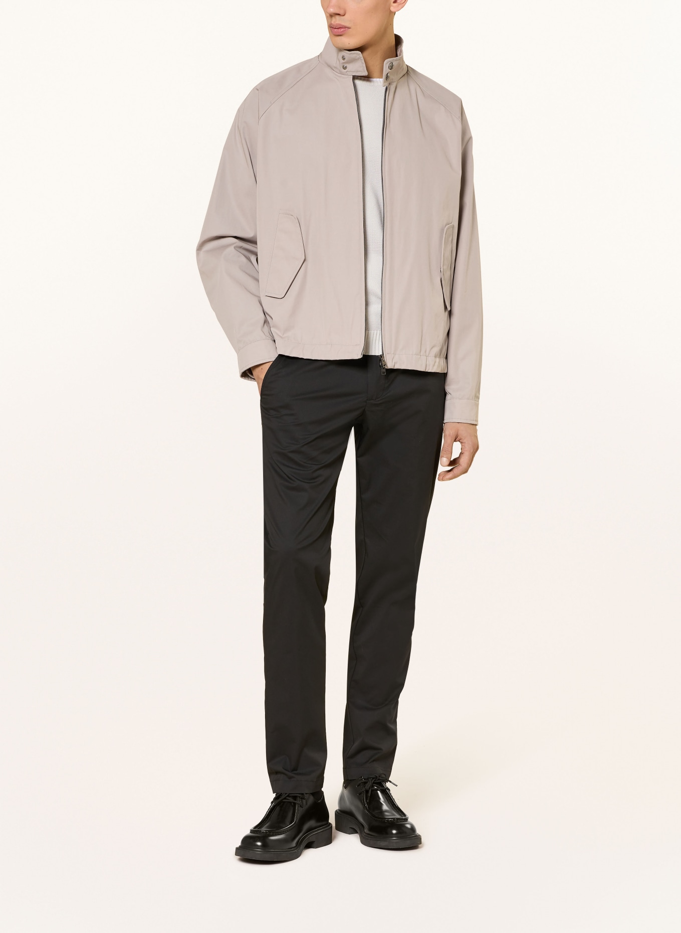 MYTHS Hose Extra Slim Fit: SCHWARZ