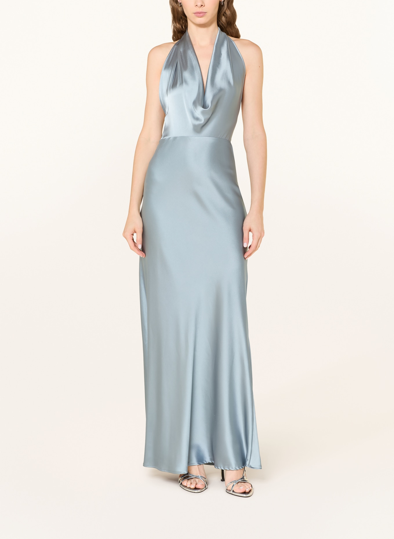 Hey Kyla večerní šaty: ČERNOŠEDÁ