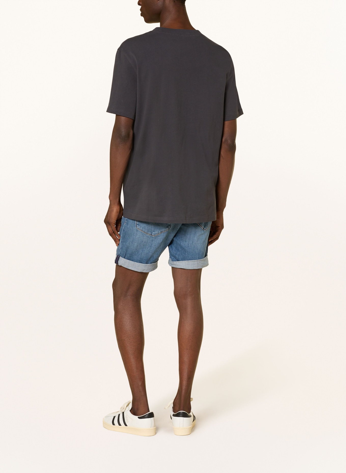 REPLAY short en jean: 009 MEDIUM BLUE