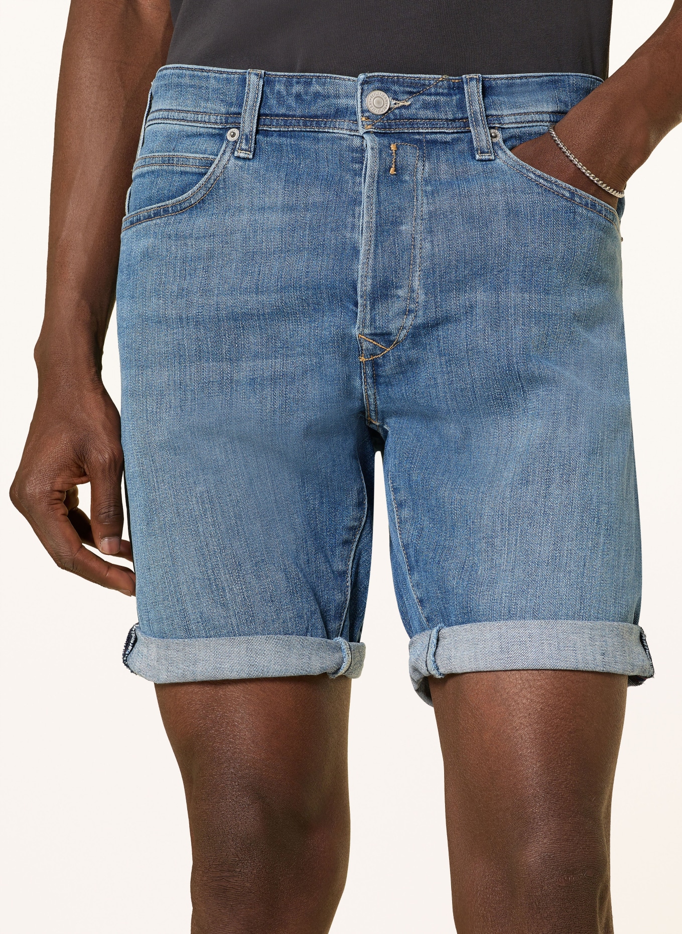 REPLAY short en jean: 009 MEDIUM BLUE