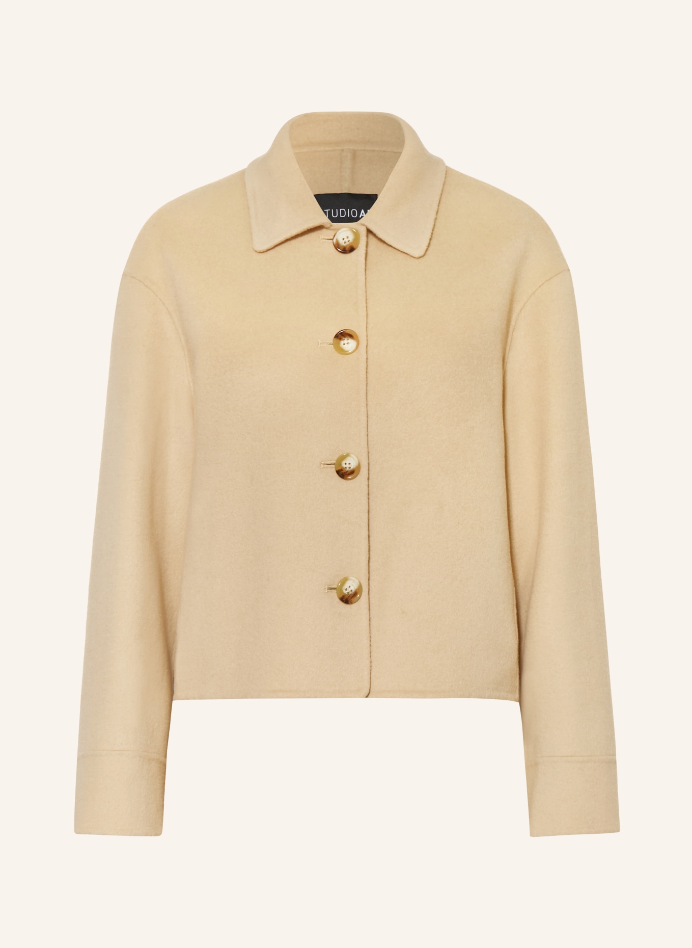 STUDIO AR Kastenjacke NICOLINA: BEIGE
