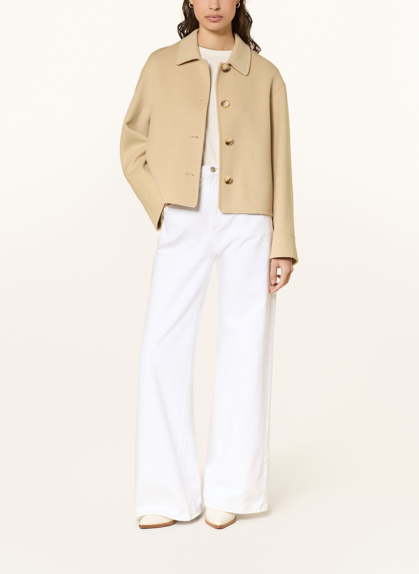 STUDIO AR Kastenjacke NICOLINA: BEIGE