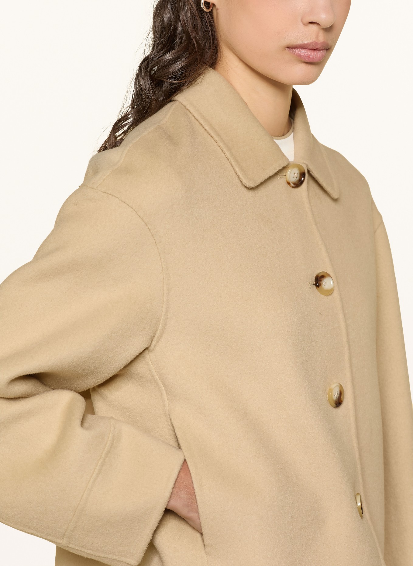 STUDIO AR Kastenjacke NICOLINA: BEIGE