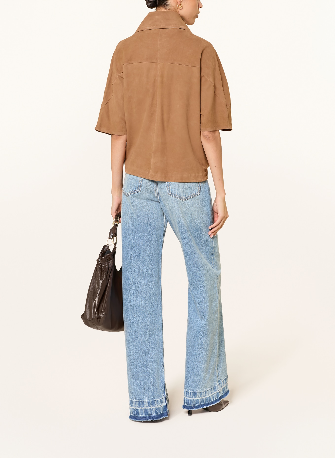 STUDIO AR Kožená bunda CLARA: KOŇAKOVÁ