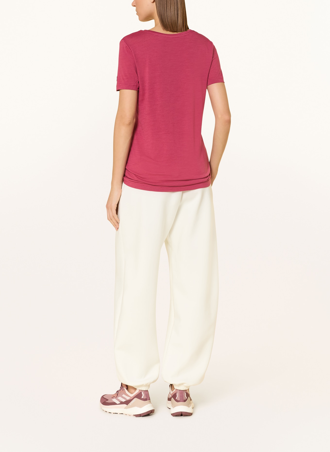 super.natural Tričko CARSKI s merino vlnou: RŮŽOVÁ