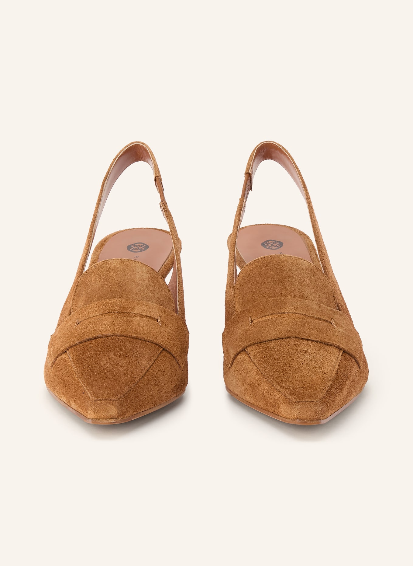 ROBERTO FESTA ARTEMIDE slingback pumps: COGNAC