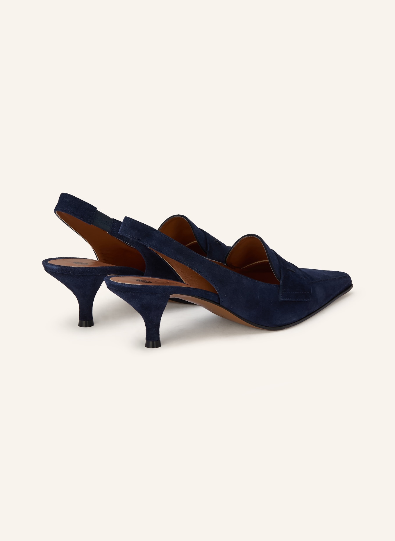 ROBERTO FESTA ARTEMIDE slingback pumps: DARK BLUE