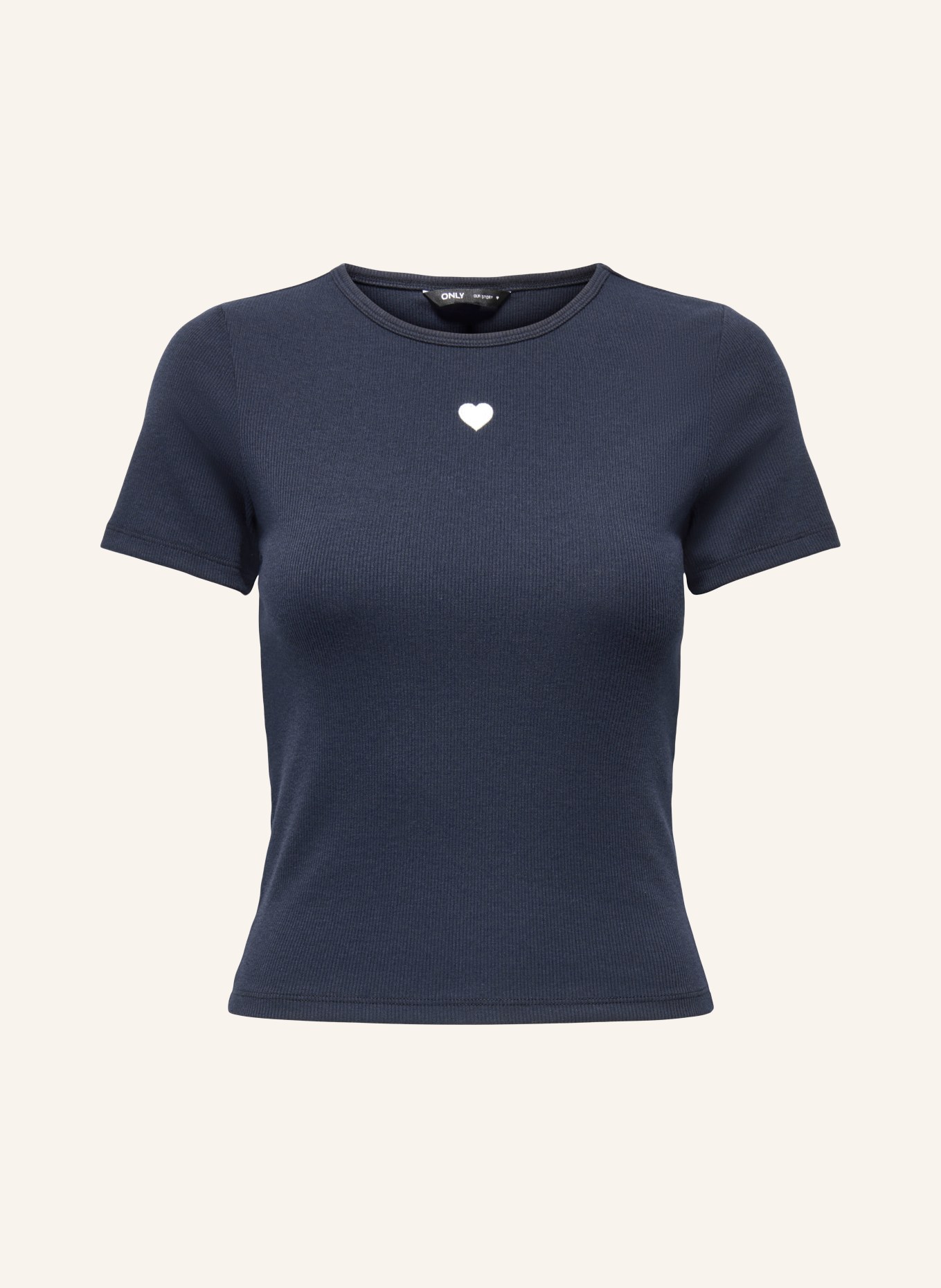 ONLY tričko: TMAVĚ MODRÁ / BÍLÁ