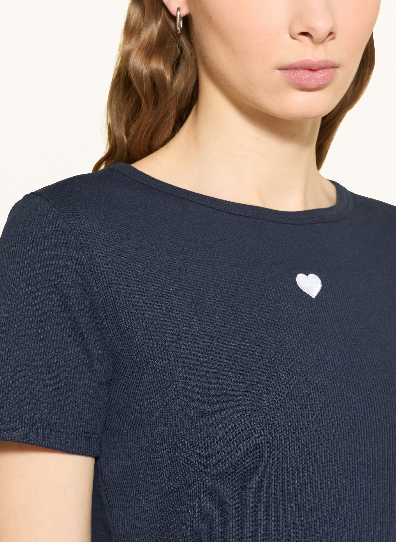 ONLY tričko: TMAVĚ MODRÁ / BÍLÁ