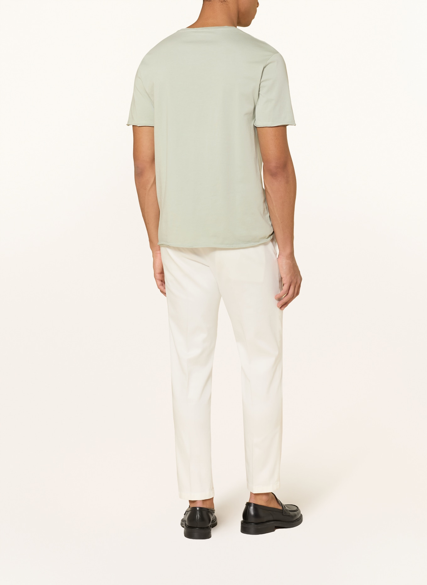 DRYKORN T-Shirt KENDRICK: HELLGRÜN