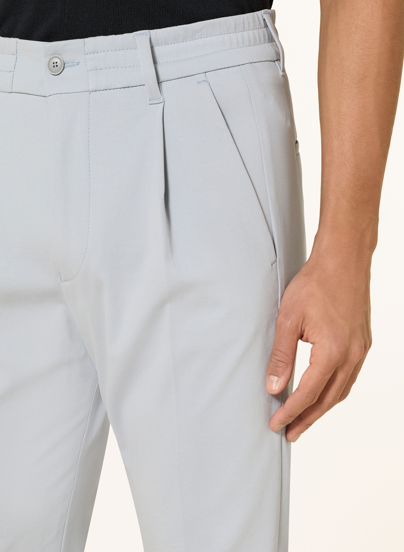 DRYKORN Anzughose CHASY Regular Fit mit verkürzter Beinlänge: 3905 blau