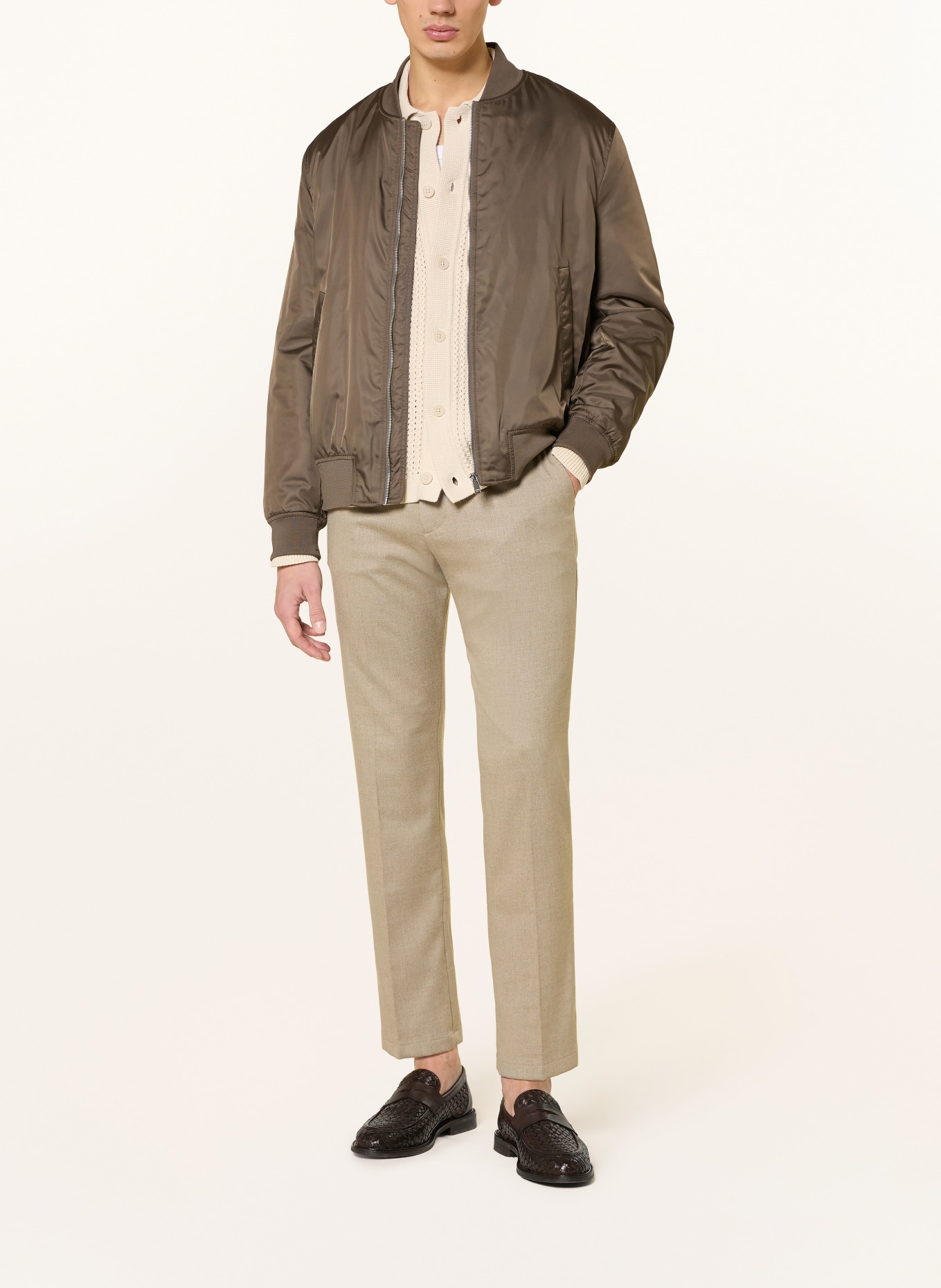 DRYKORN Vest EMILIANO: BEIGE