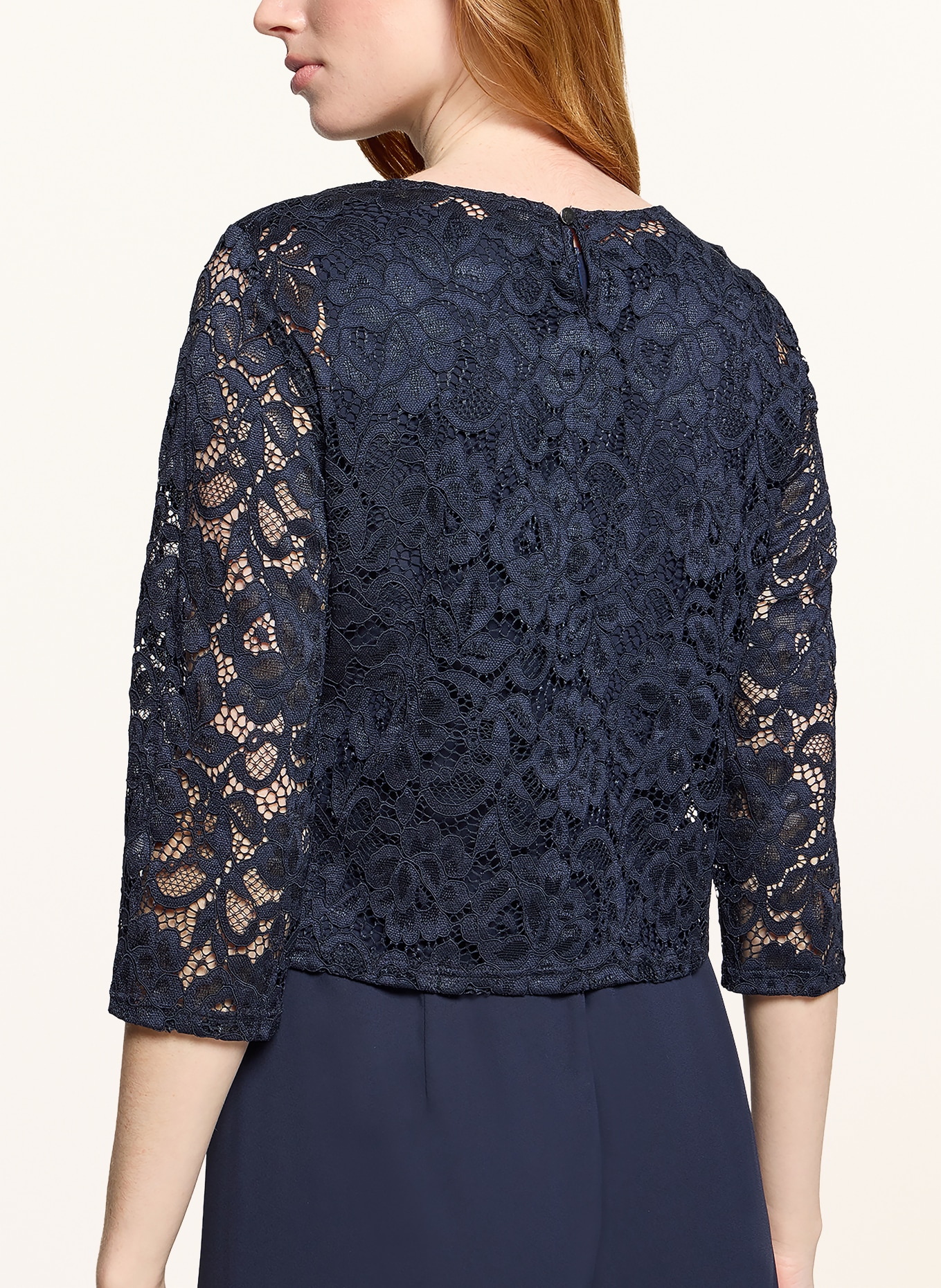 Vera Mont Jumpsuit mit 3/4-Arm: DUNKELBLAU