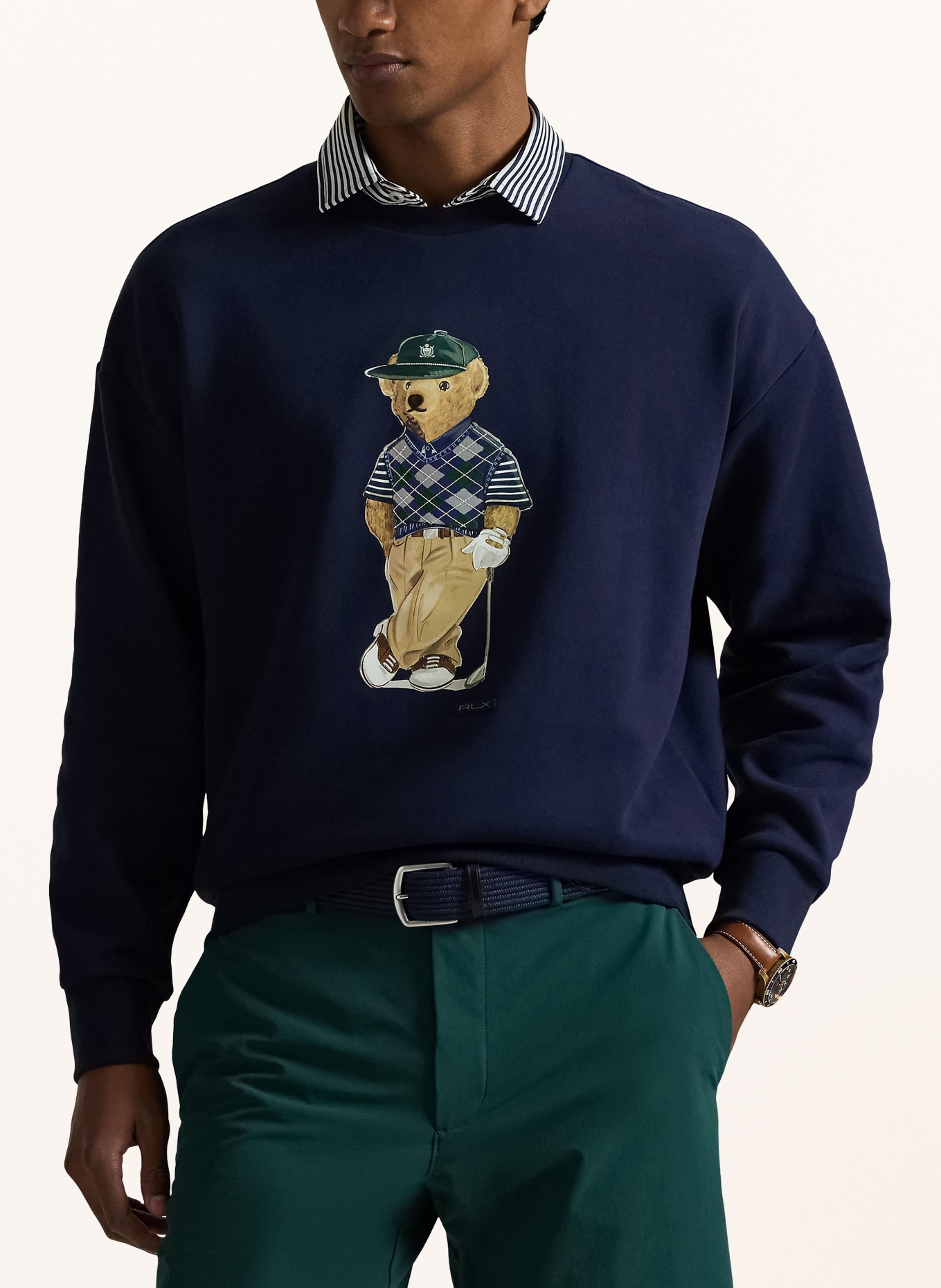 RLX RALPH LAUREN sweatshirt: DARK BLUE