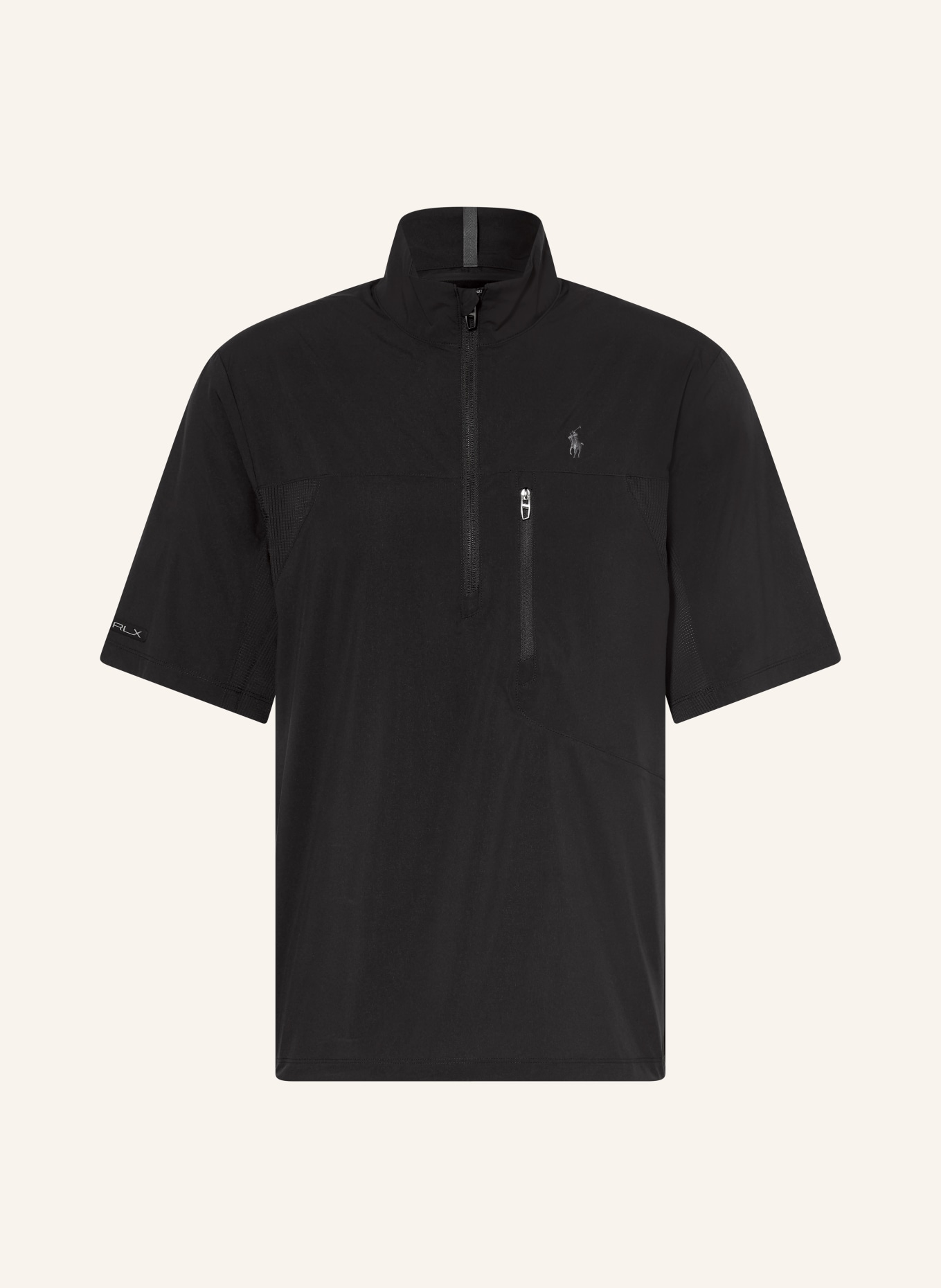 RLX RALPH LAUREN Funktions-Poloshirt: SCHWARZ