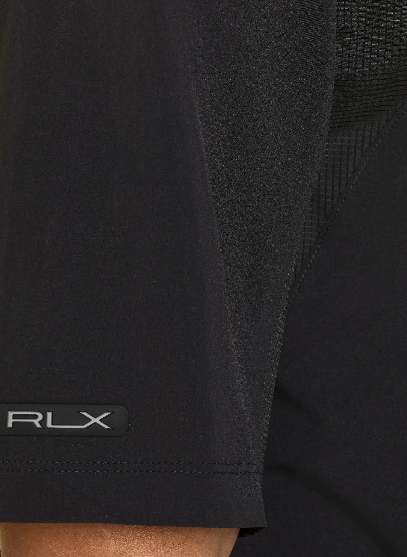 RLX RALPH LAUREN Funktions-Poloshirt: SCHWARZ