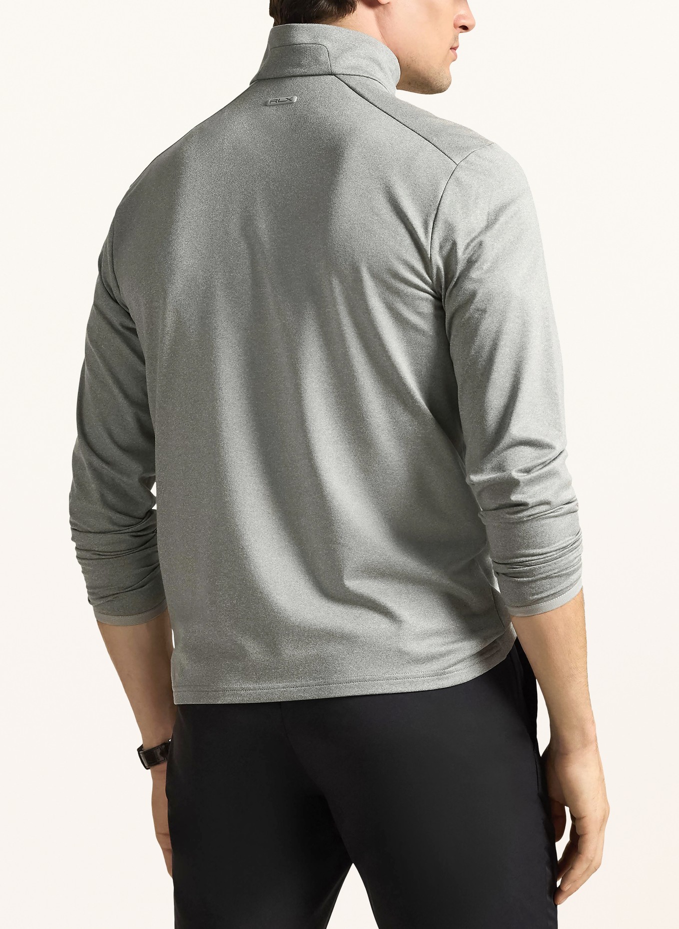 RLX RALPH LAUREN T-shirt fonctionnel: GRIS / NOIR