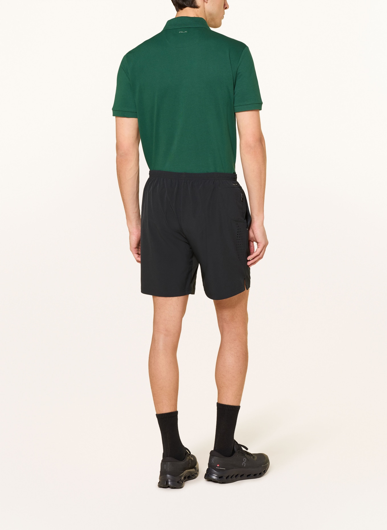 RLX RALPH LAUREN Golfshorts: SCHWARZ