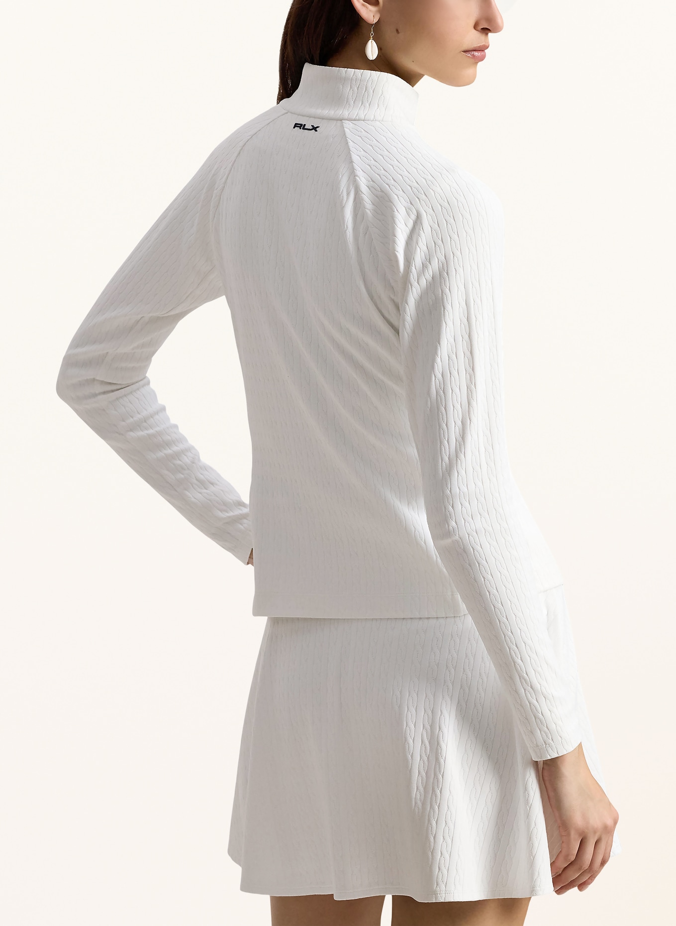 RLX RALPH LAUREN veste de survêtement: BLANC