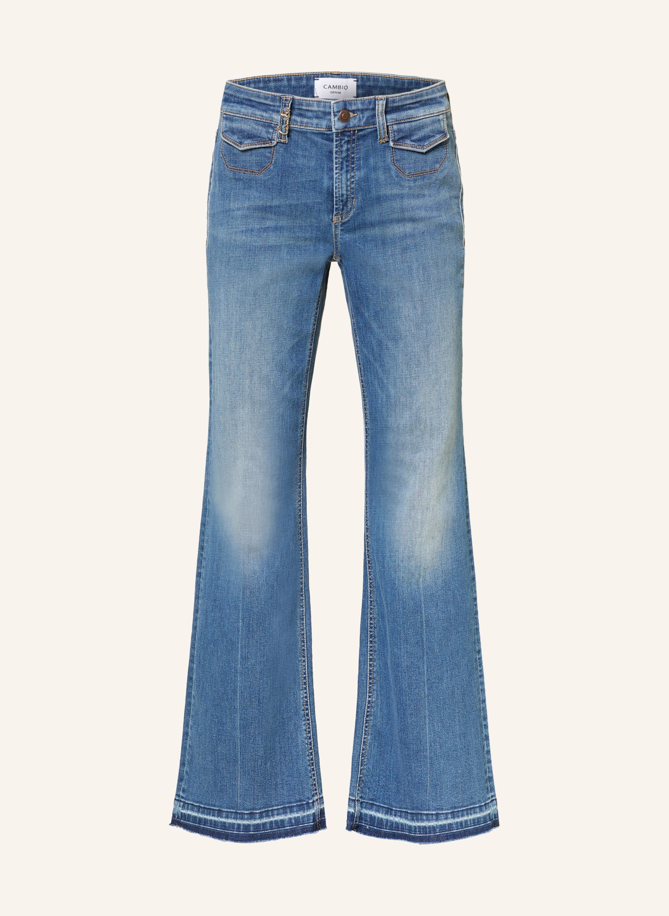 CAMBIO Dżinsy z rozszerzanymi nogawkami FABIENNE: 5159 summer modern used
