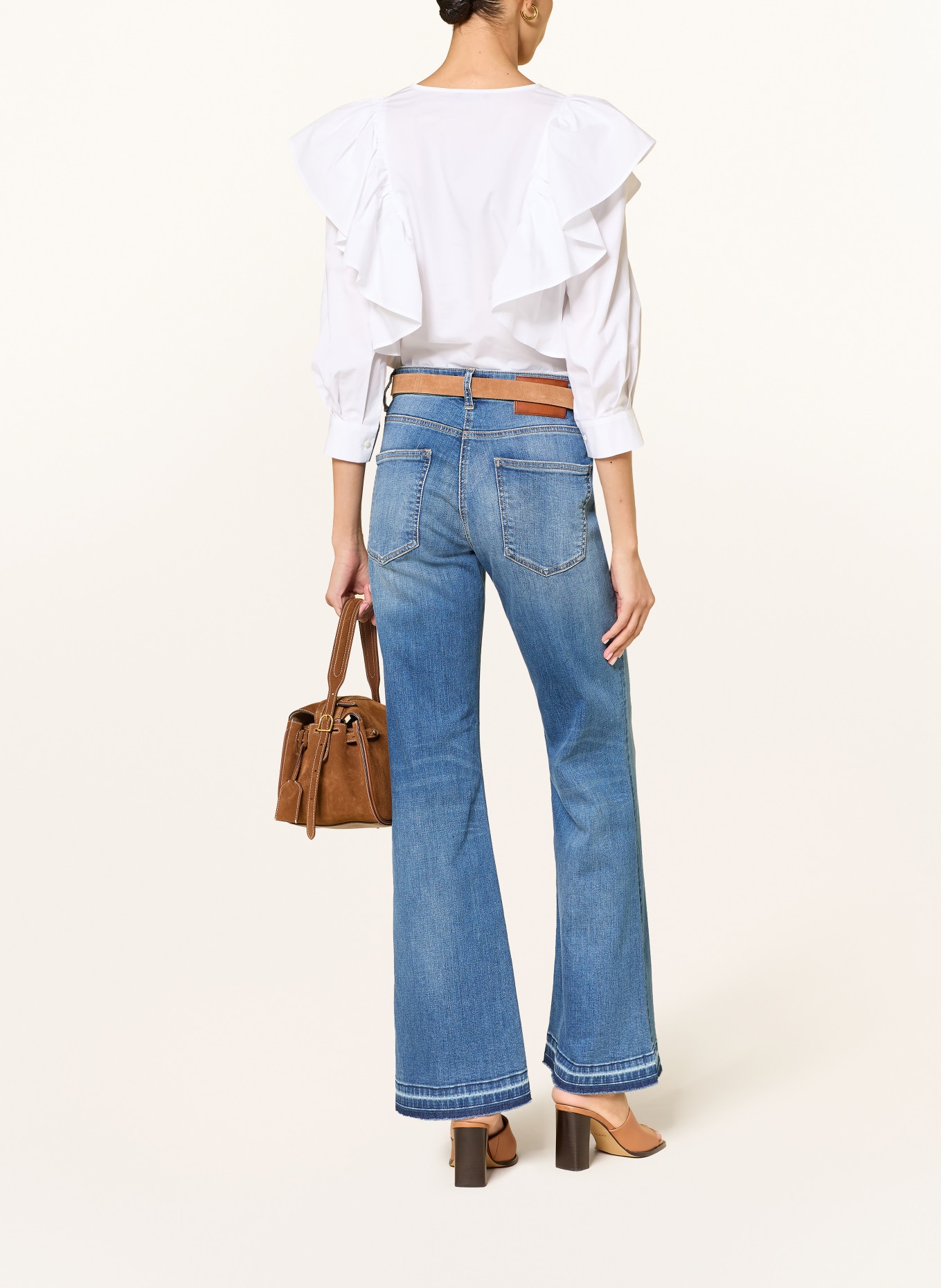 CAMBIO Dżinsy z rozszerzanymi nogawkami FABIENNE: 5159 summer modern used