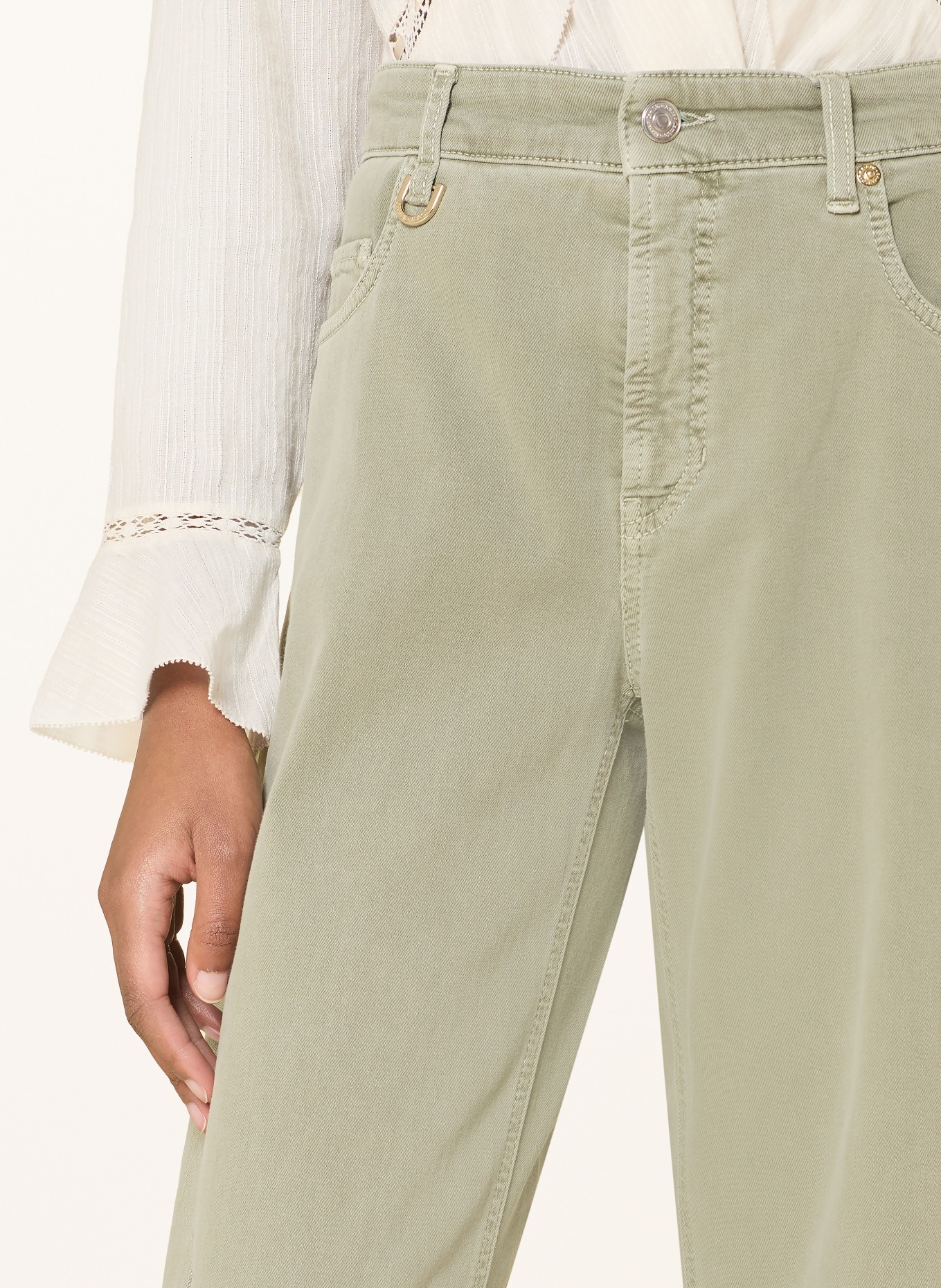 CAMBIO Jeans Barrel ORIA: 608 eco matcha