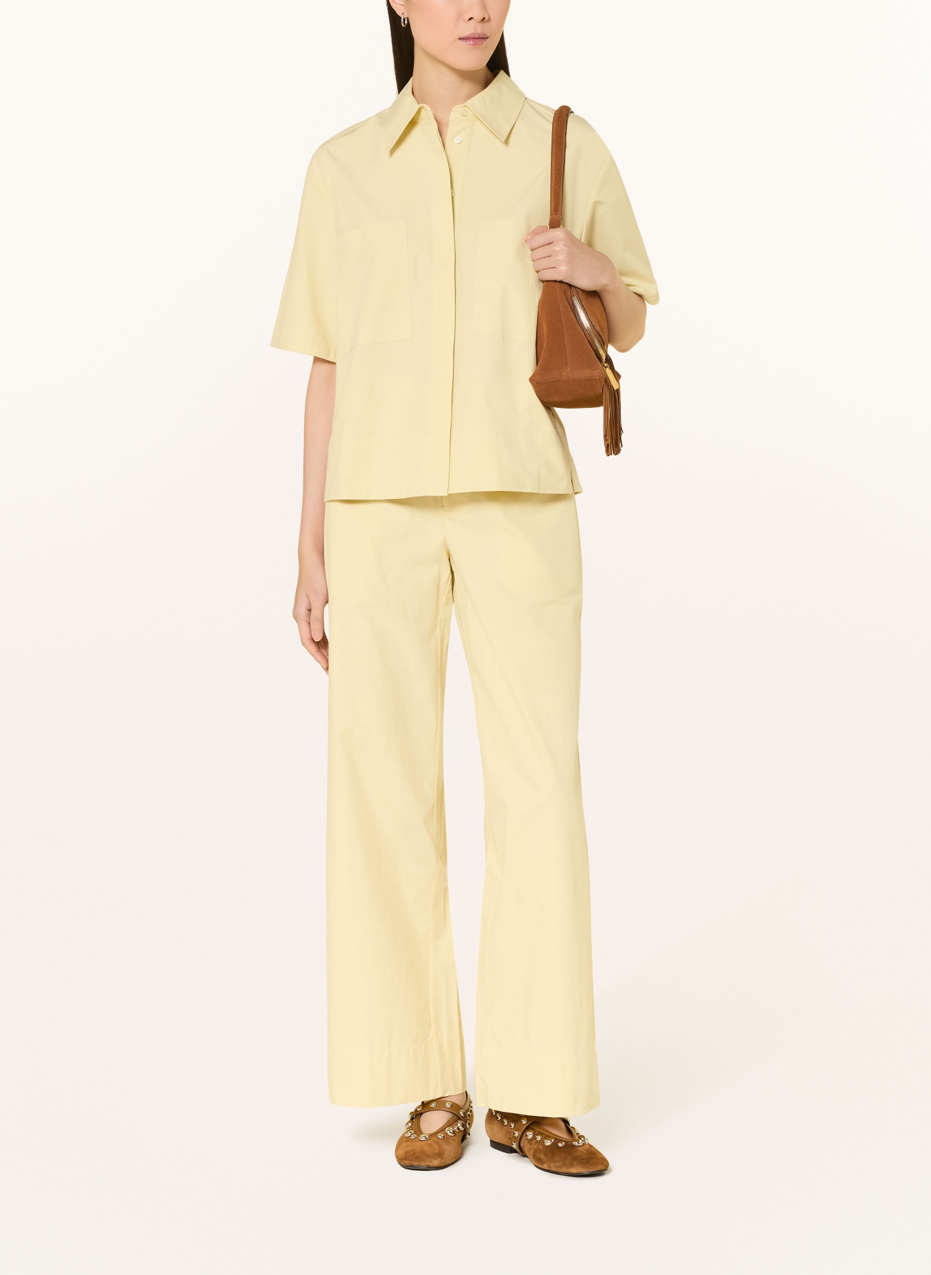 YERSE Marlene-broek MAGGIE: LICHTGEEL