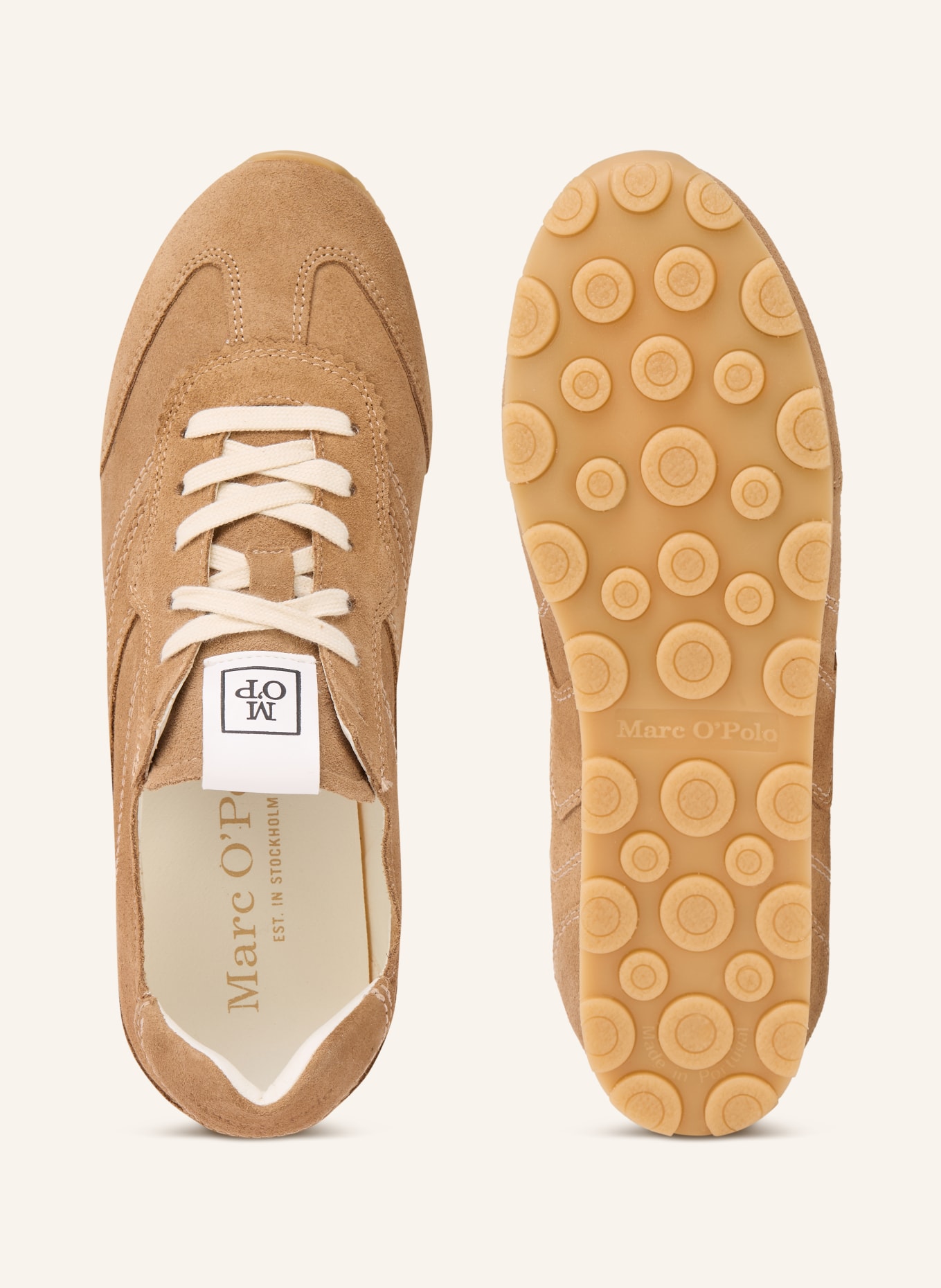 Marc O'Polo sneaker: BROWN