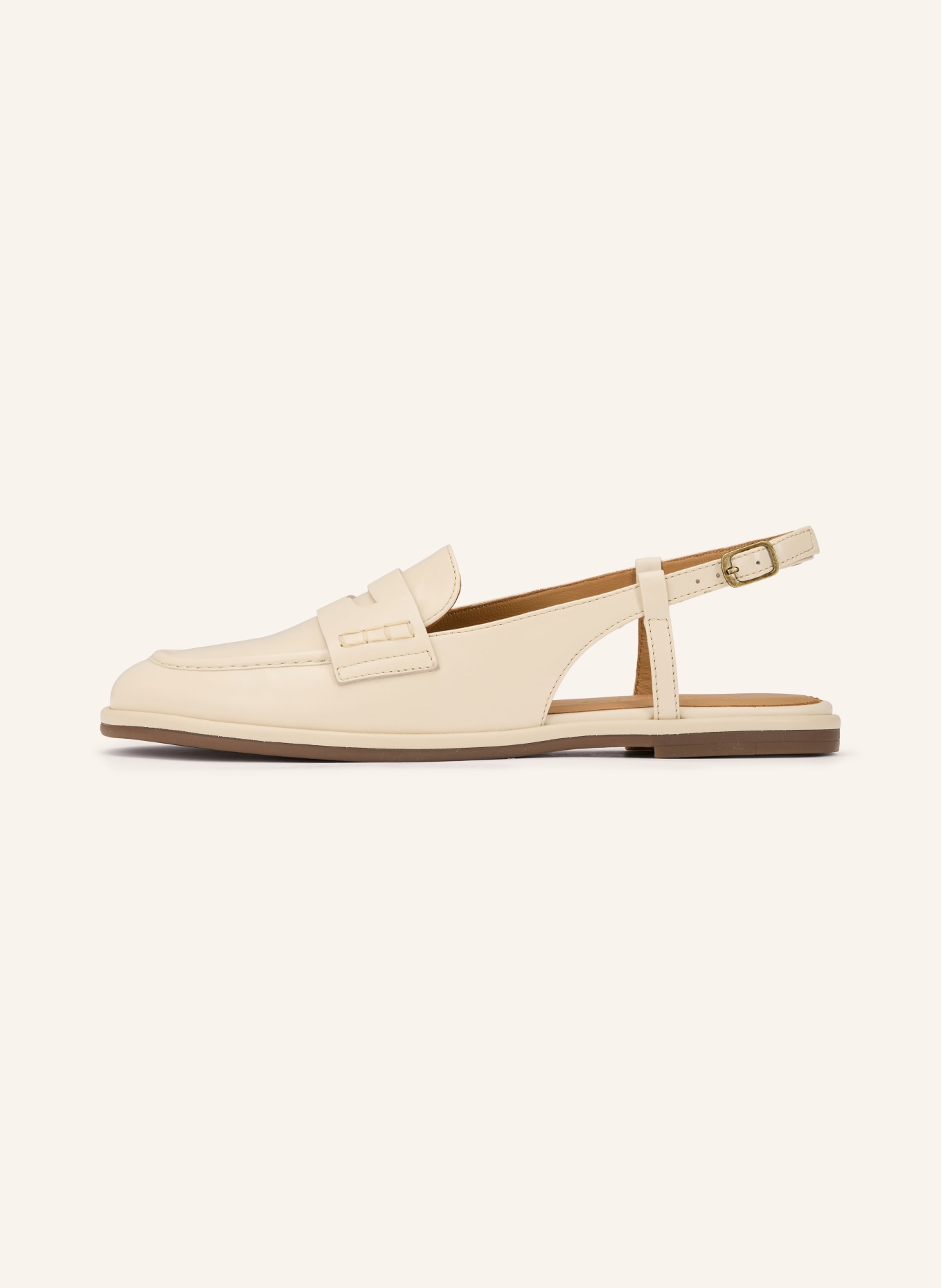 Marc O'Polo sling loafer: LIGHT BROWN