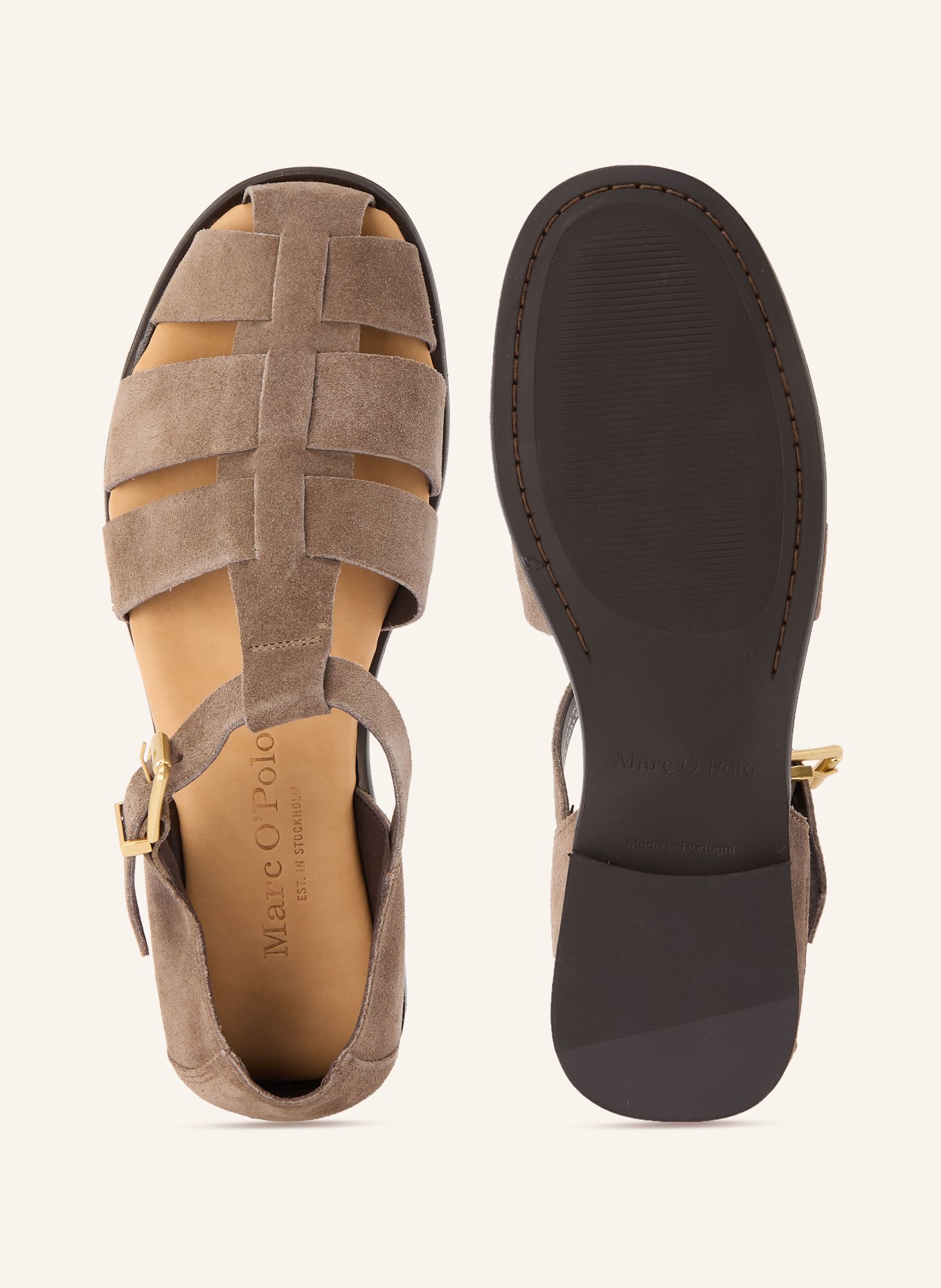 Marc O'Polo Sandalen: TAUPE