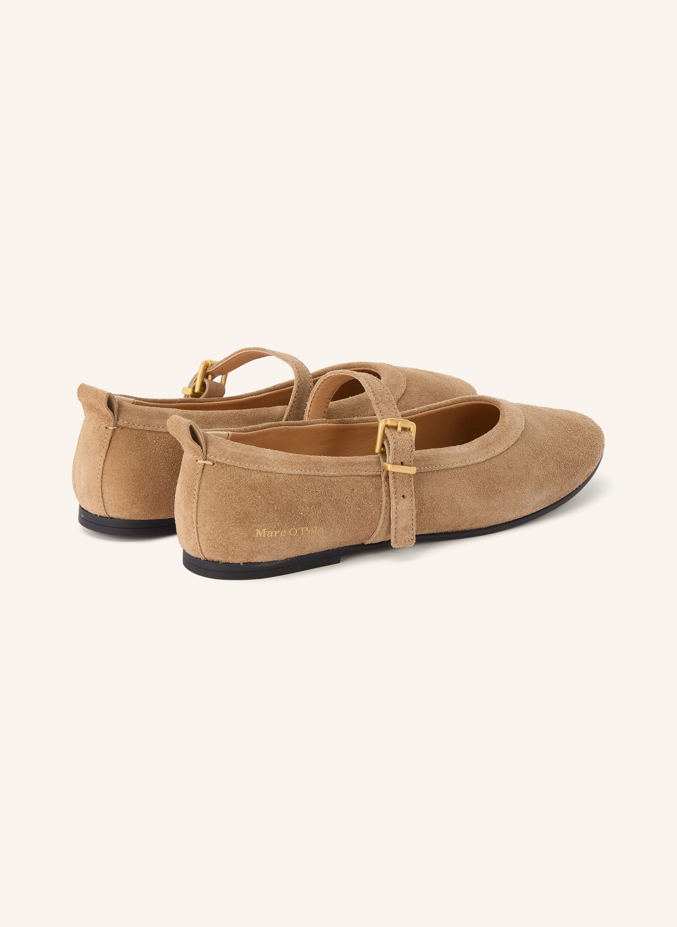 Marc O'Polo Mary-Jane-Ballerinas: BEIGE