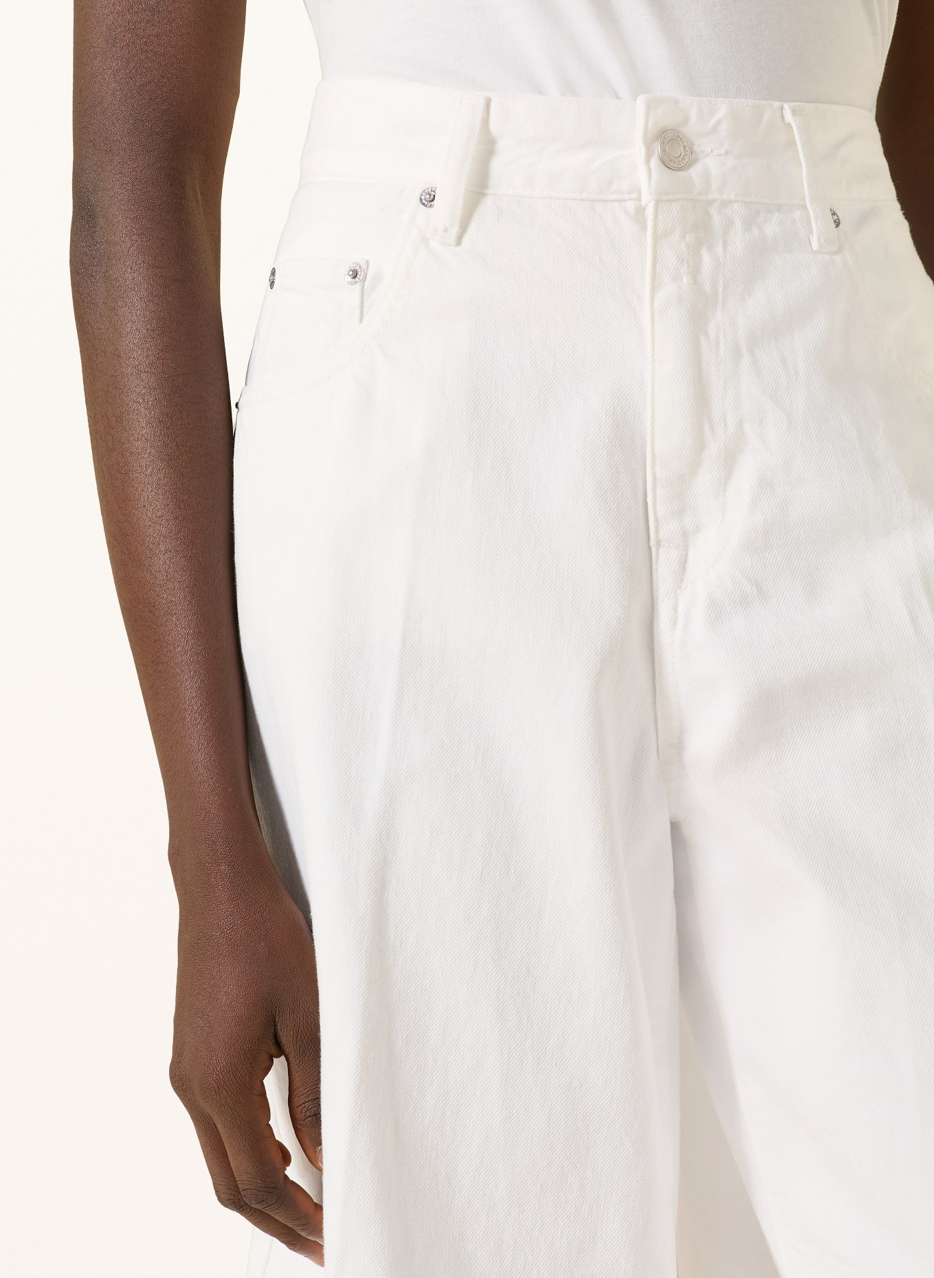 REPLAY Jeans-Culotte VIVYETTE: 011 NATURAL WHITE