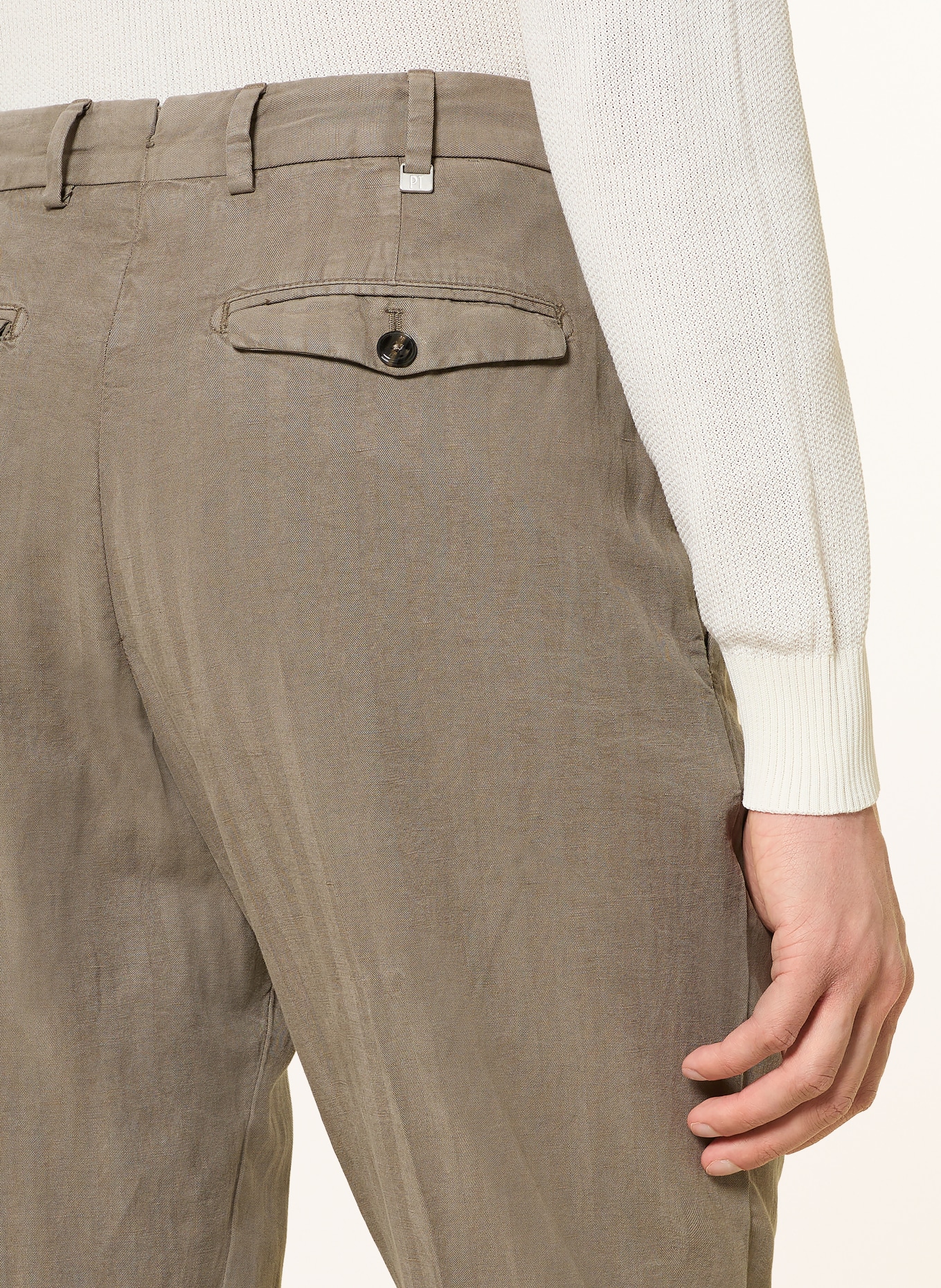 PT TORINO Chino Slim Fit: TAUPE
