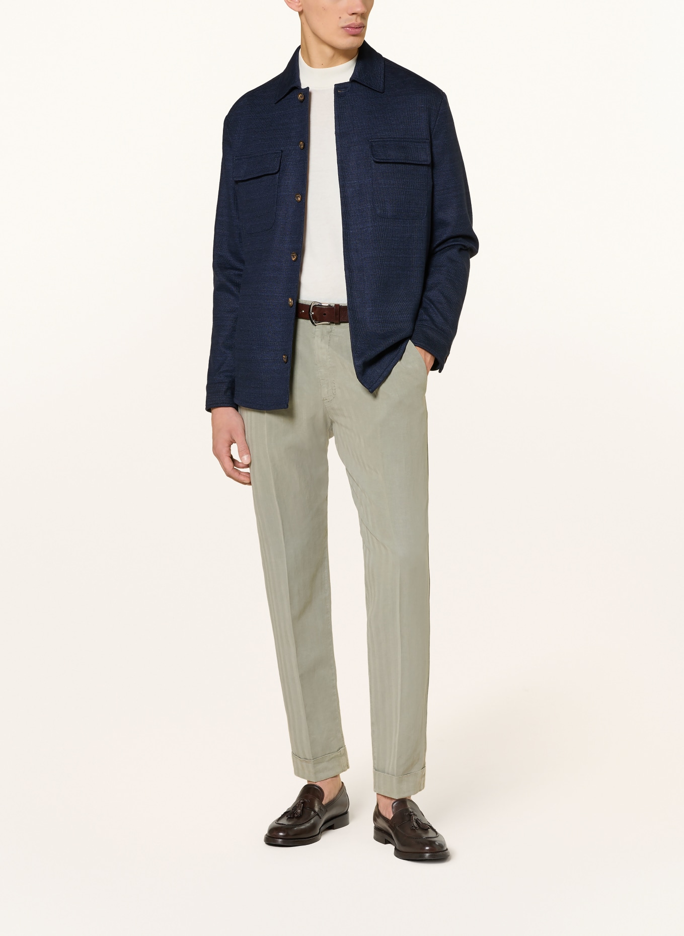 PT TORINO Chino Slim Fit: KHAKI