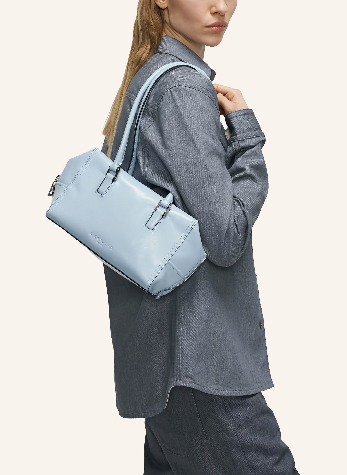 LIEBESKIND Sac à main KAYLA: BLEU CLAIR