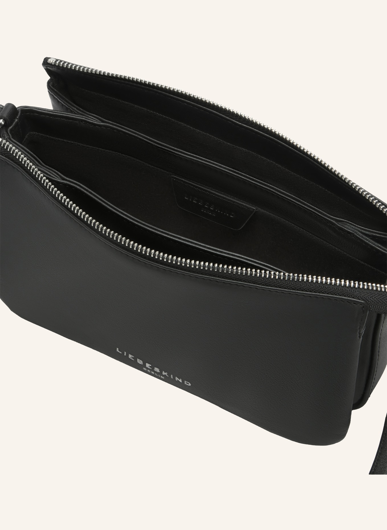 LIEBESKIND Umhängetasche NINA SMALL: SCHWARZ