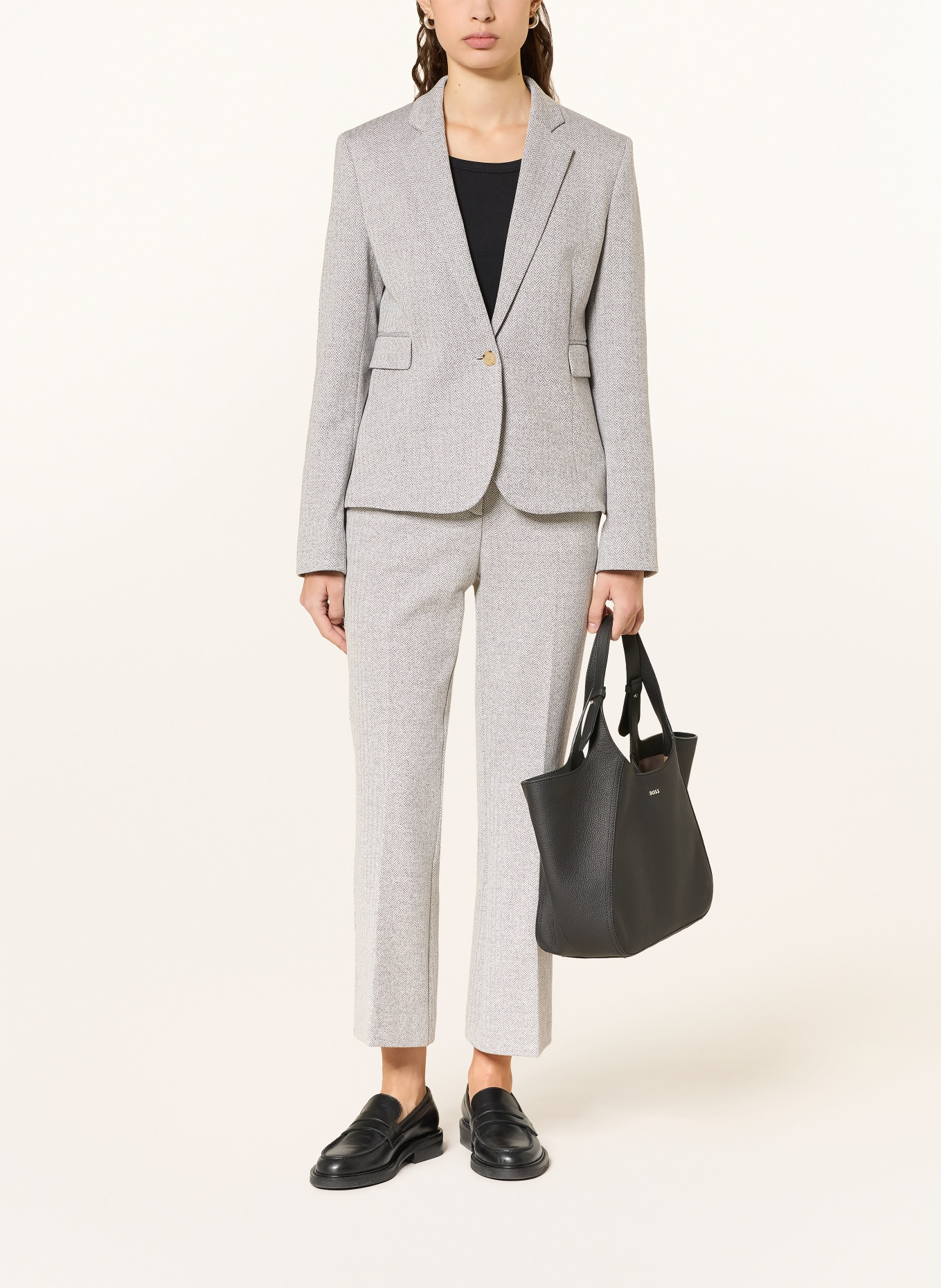 BOSS Jerseyblazer JIA: GRAU