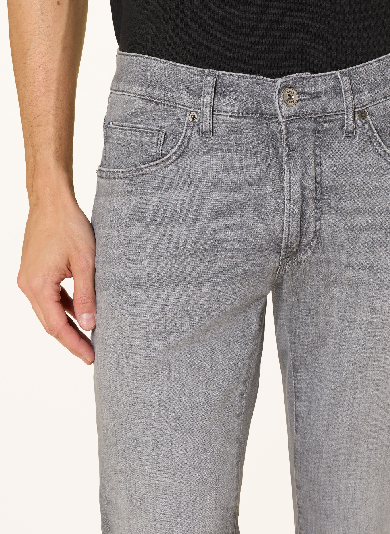 BRAX Jeans CHUCK Regular Fit: 07 SILVER GREY USED