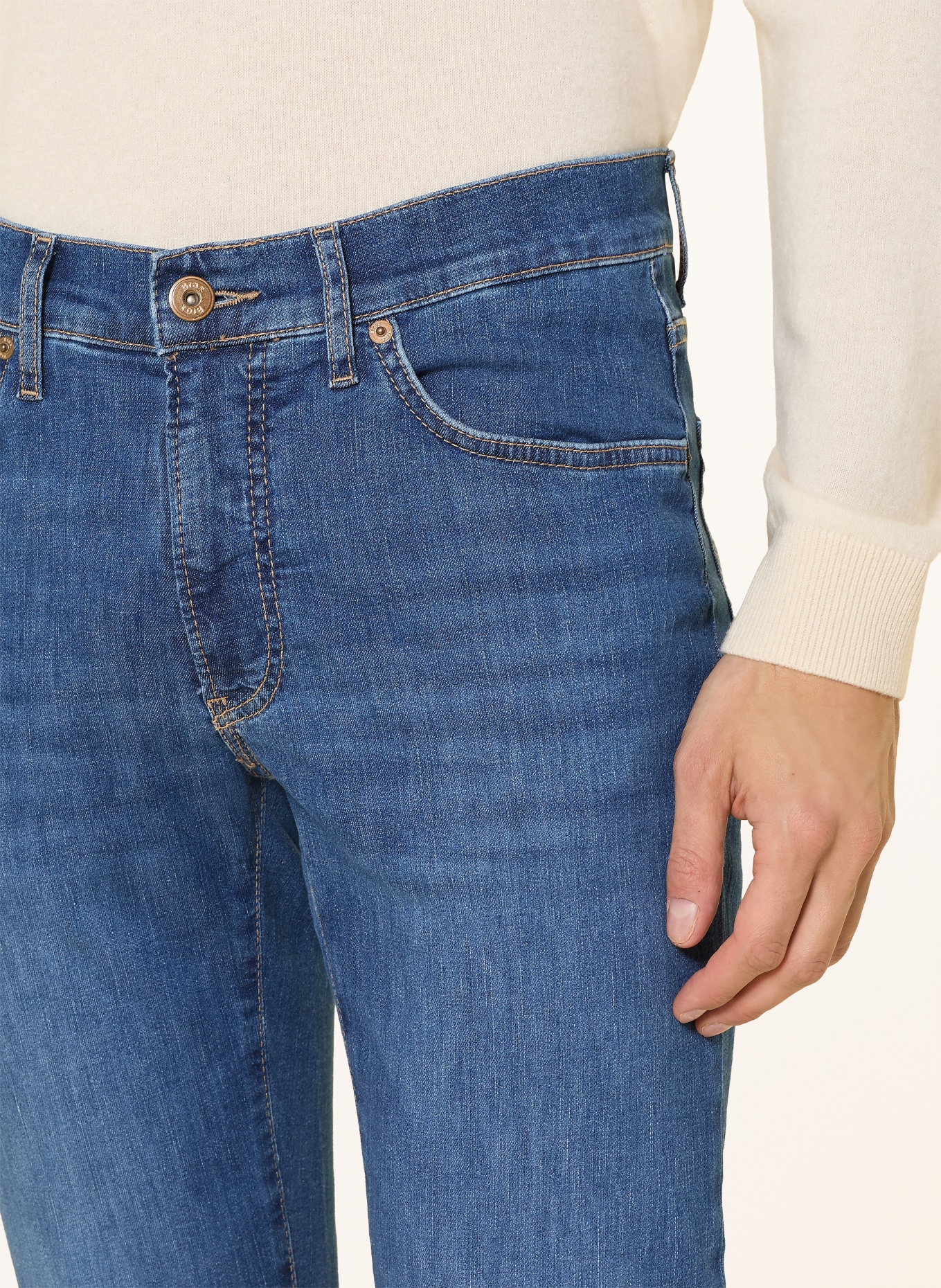 BRAX Jeans CHUCK Regular Fit: 23 DARK BLUE USED